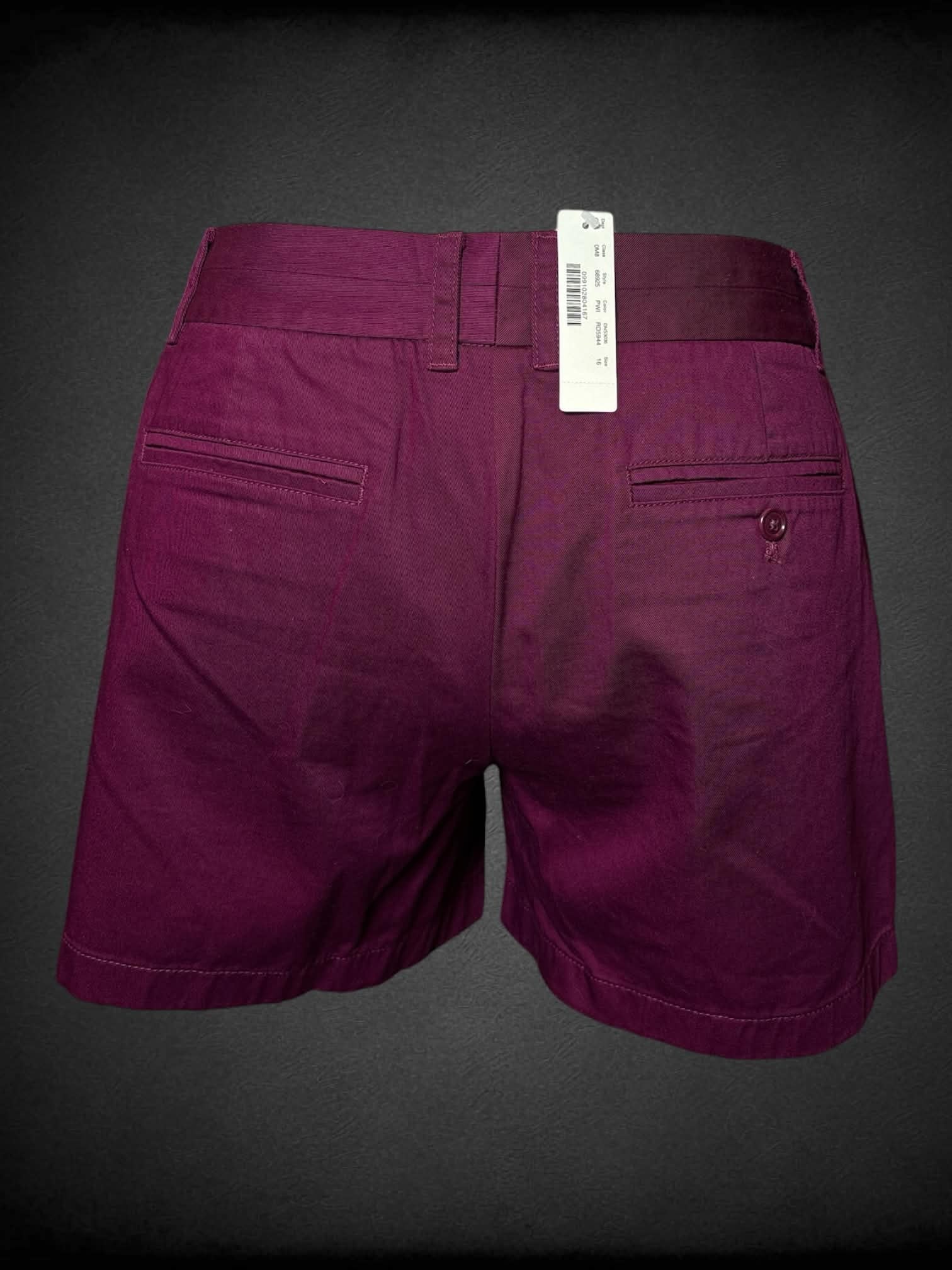0X J. Crew NWT maroon shorts