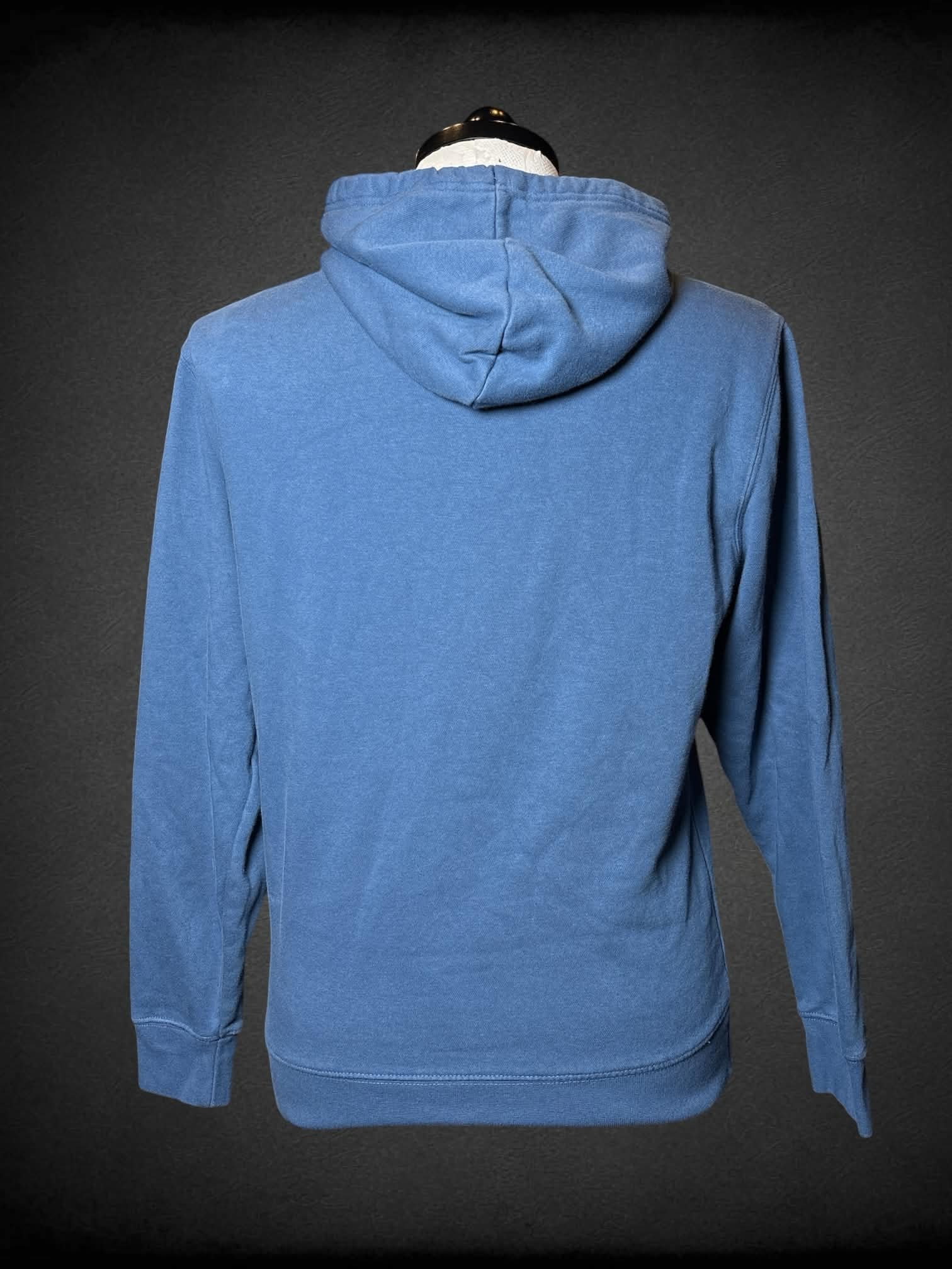 XL Converse cornflower blue pullover hoodie with “Coverse All Star” logo on front