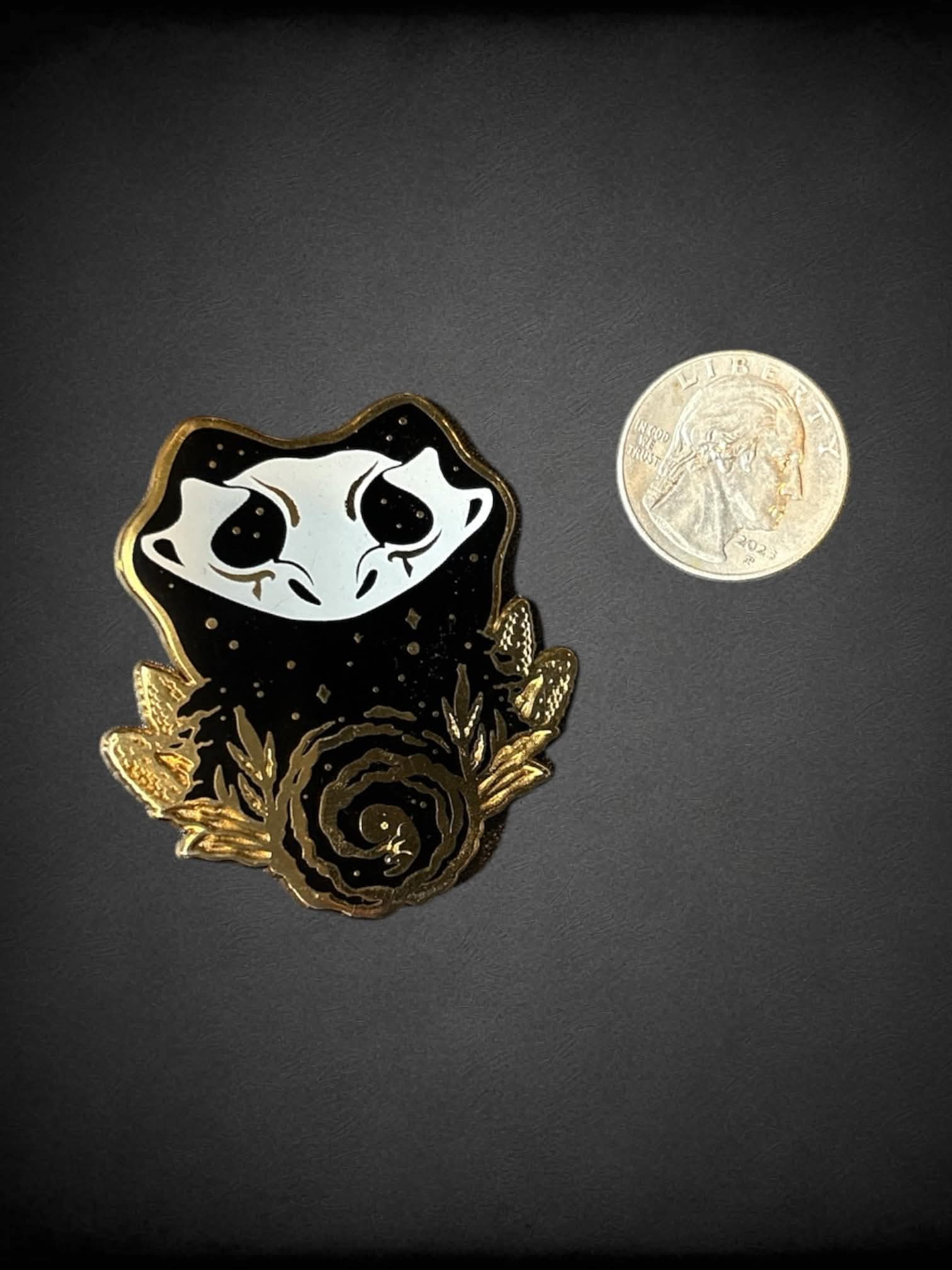 Heqet enamel pin by Amanda Tulacz