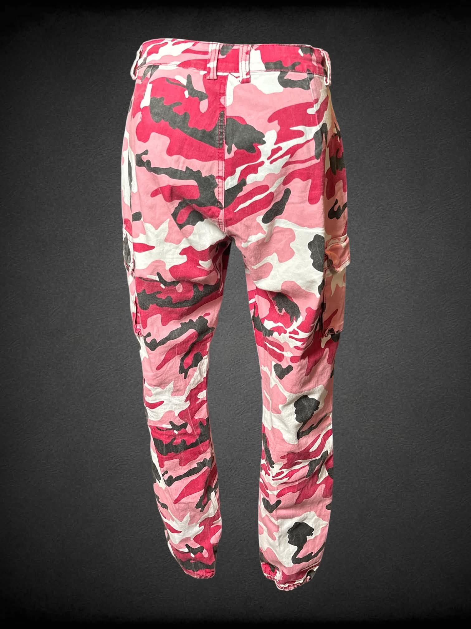 S American Bazi pink camo cargo pants