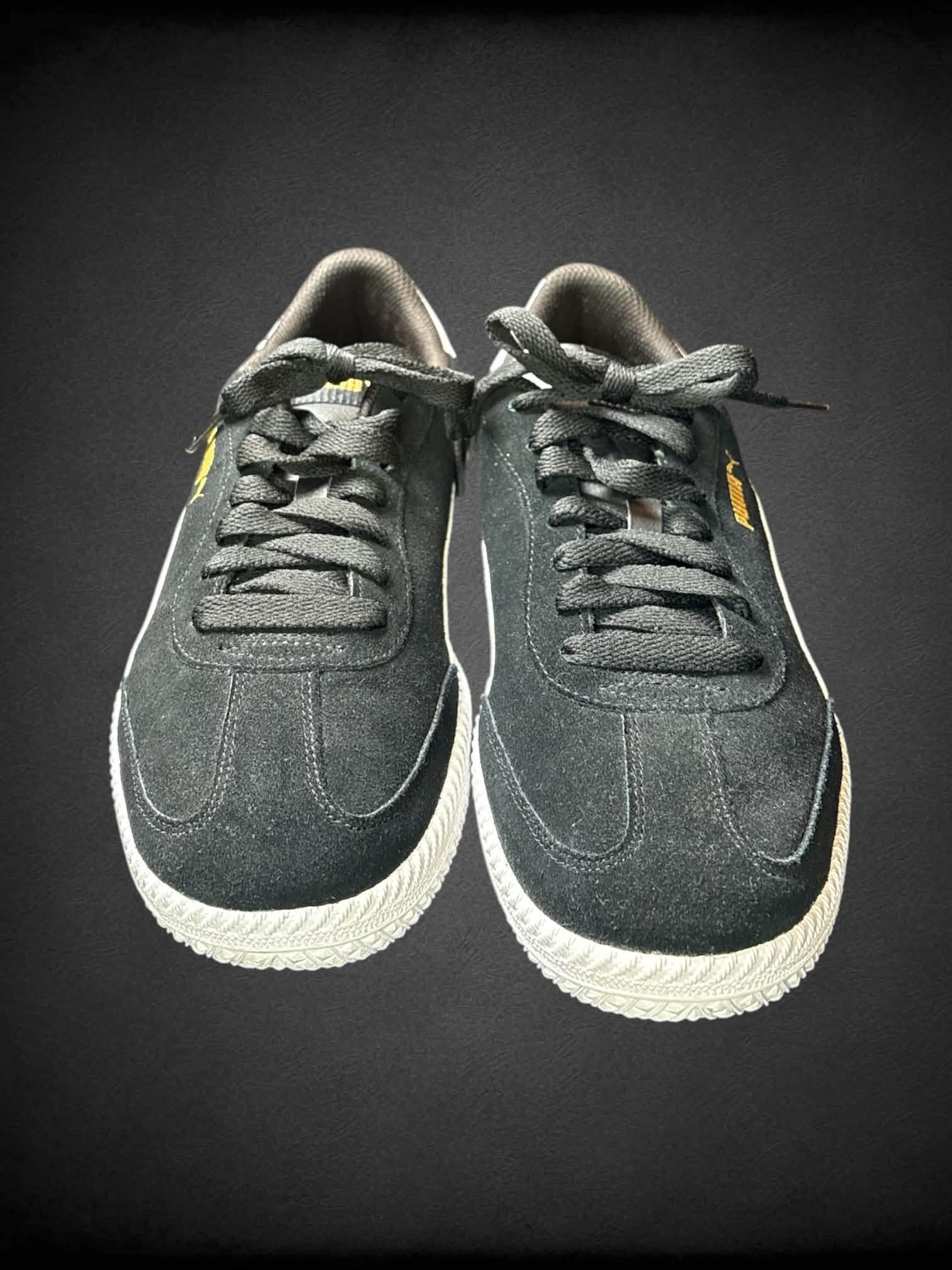 Size 10 Puma new in box black and white sneakers