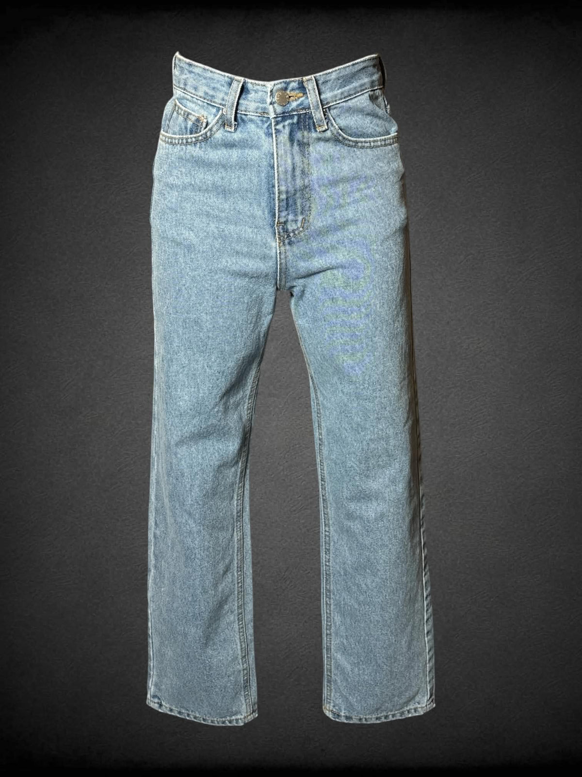 XS Chuu NWT light blue high-waisted jeans