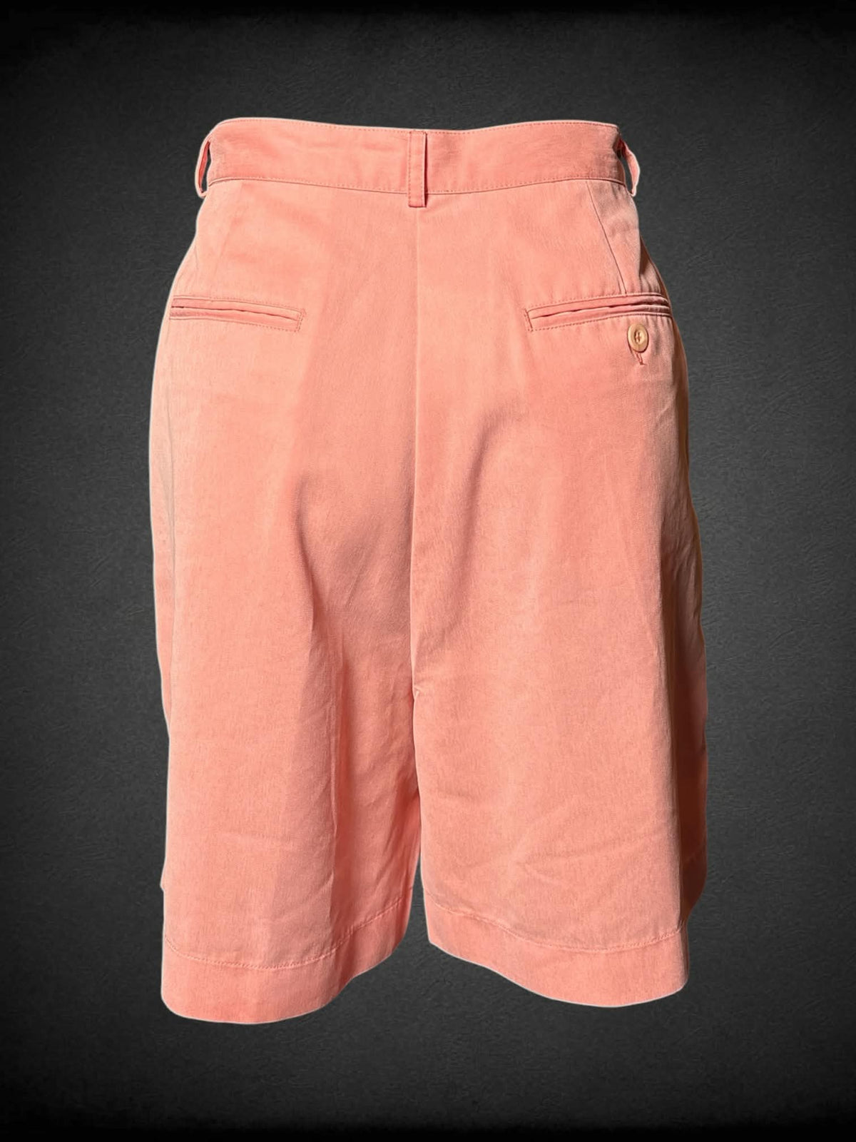 M Ashworth salmon high-waisted shorts