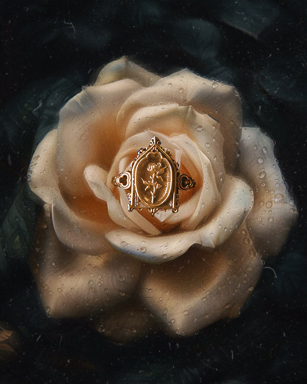 The GOLD "Lenore's Tomb” Curio Ring