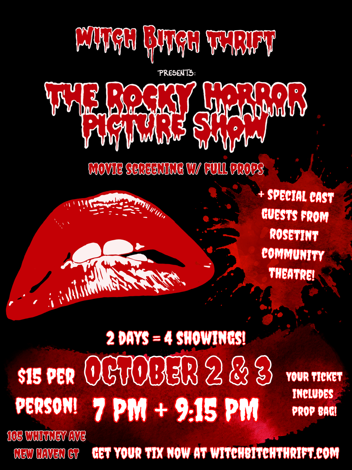 10/02 - 10/03: The Rocky Horror Picture Show