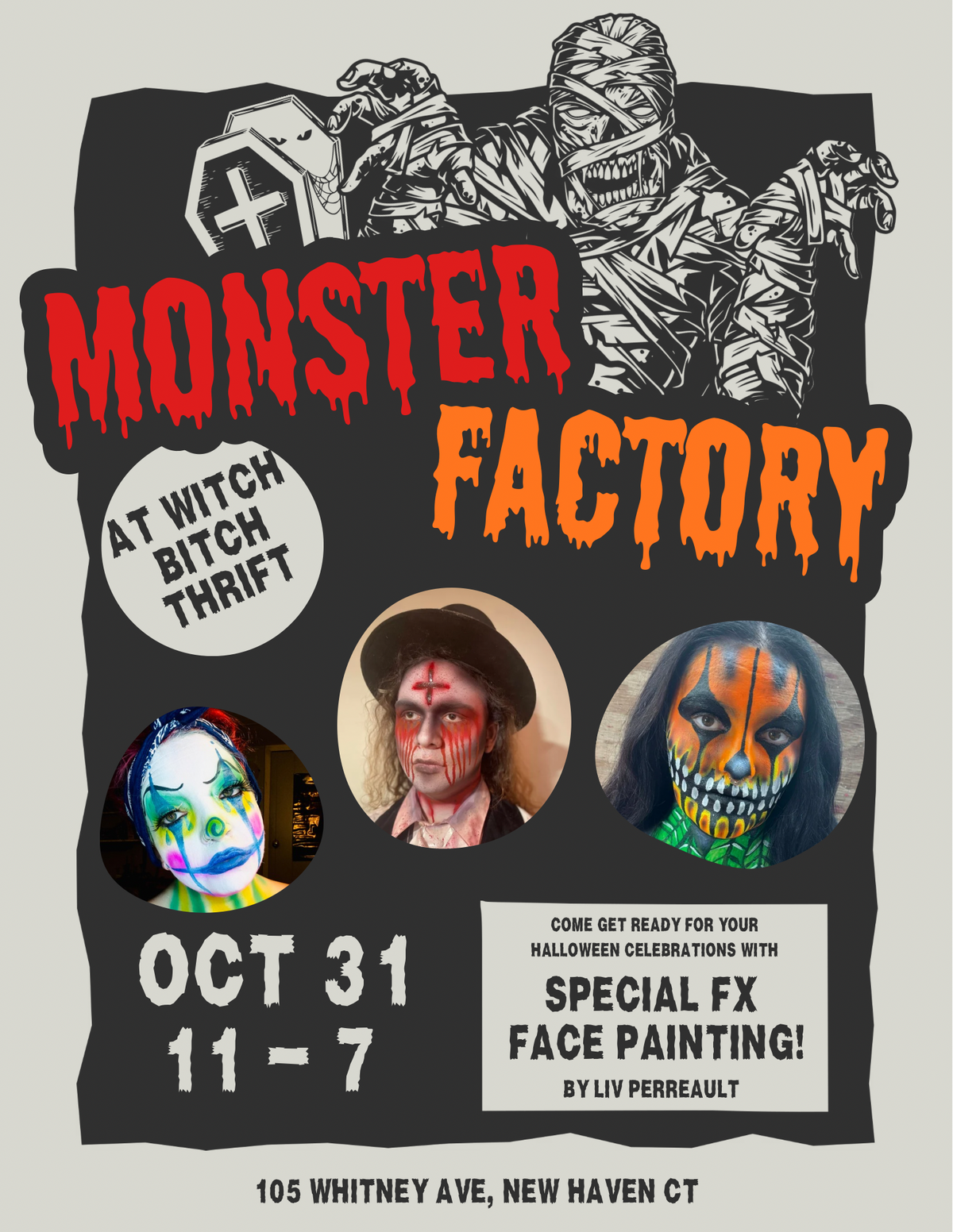 10/31: Monster Factory