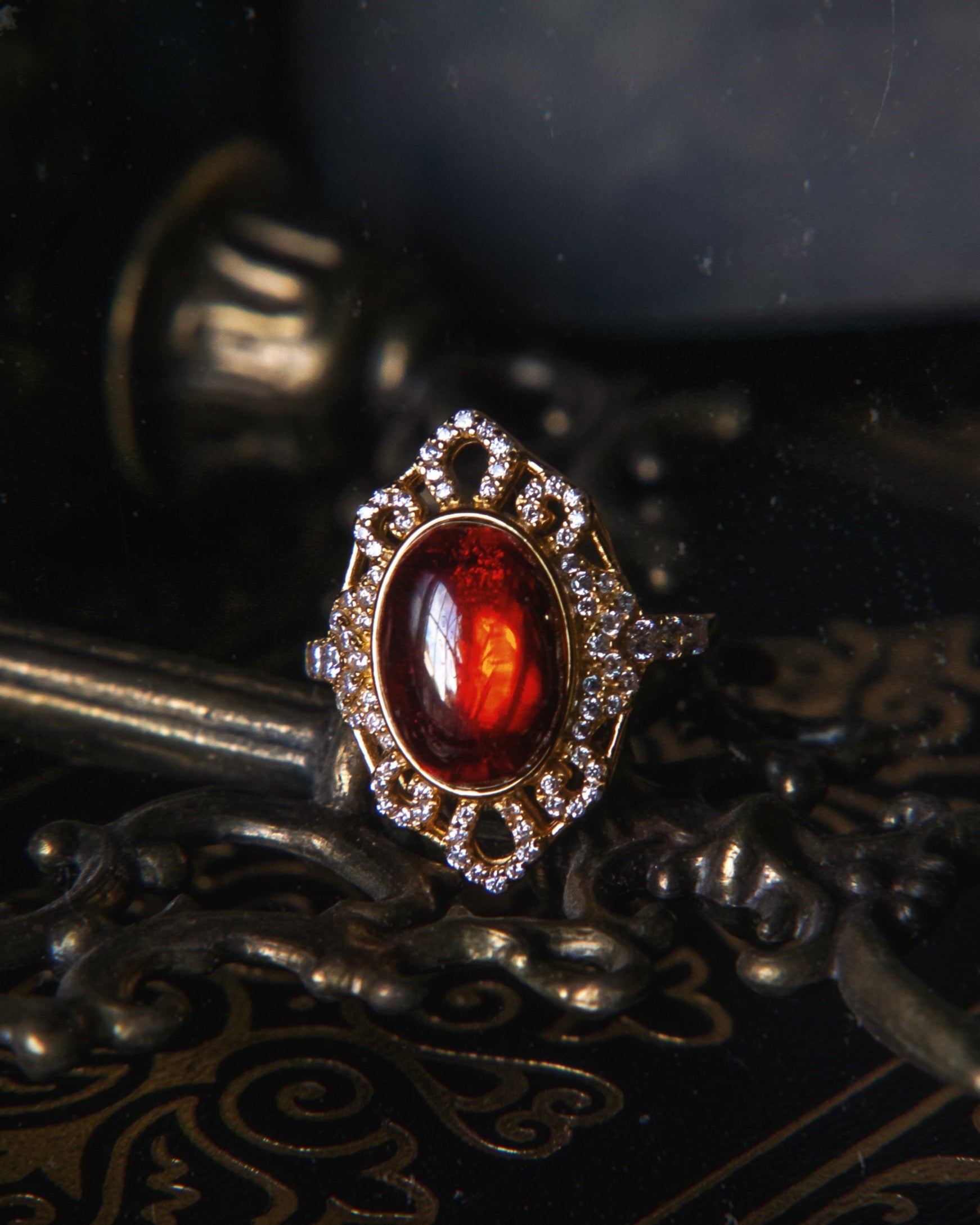 The "Crimson Ghost” Heirloom Ring