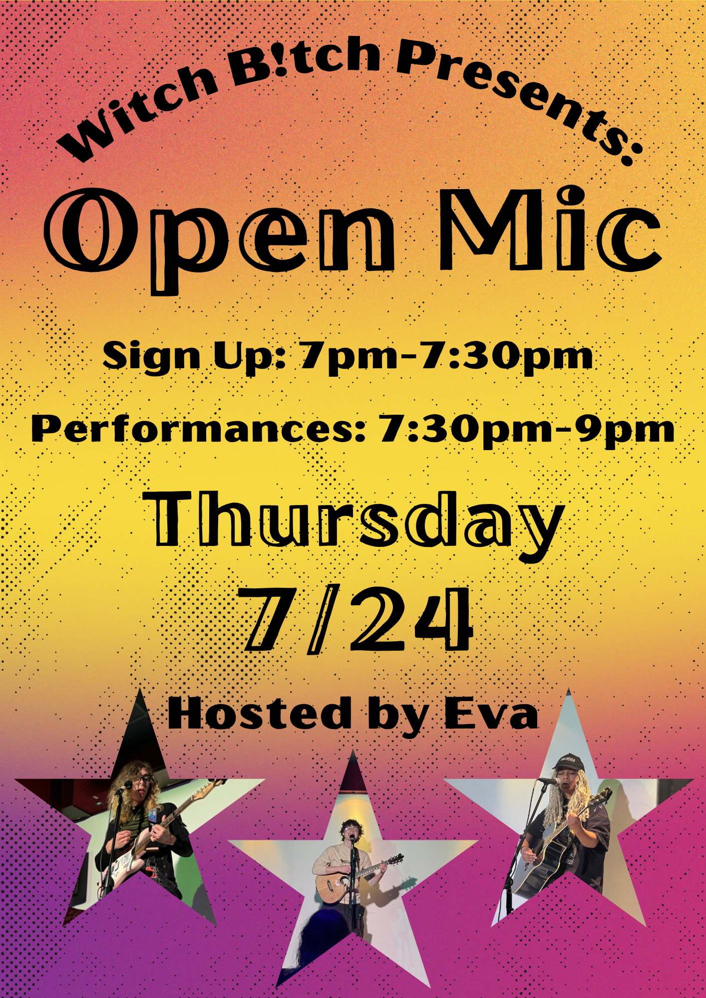 7/24 Open Mic