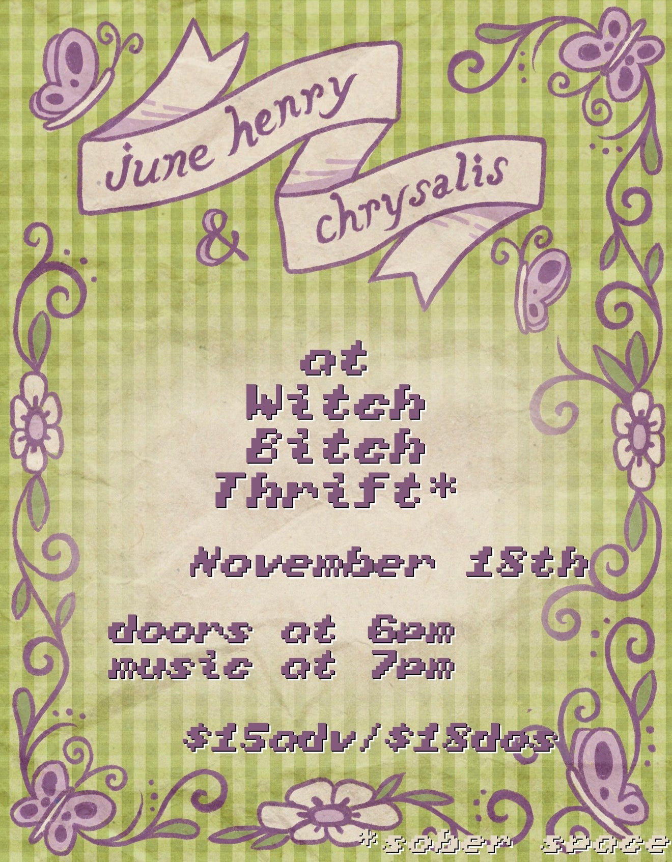 11/18: June Henry & Chrysalis