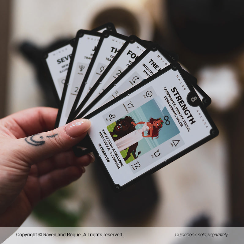 Tarotorial ® Expanded Mini Deck in Antique Gold Foil