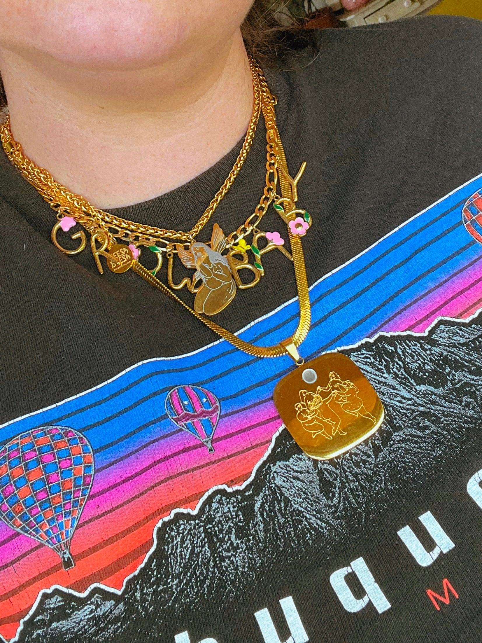 Silver Moondance Pendant Necklace – Witch Bitch Thrift