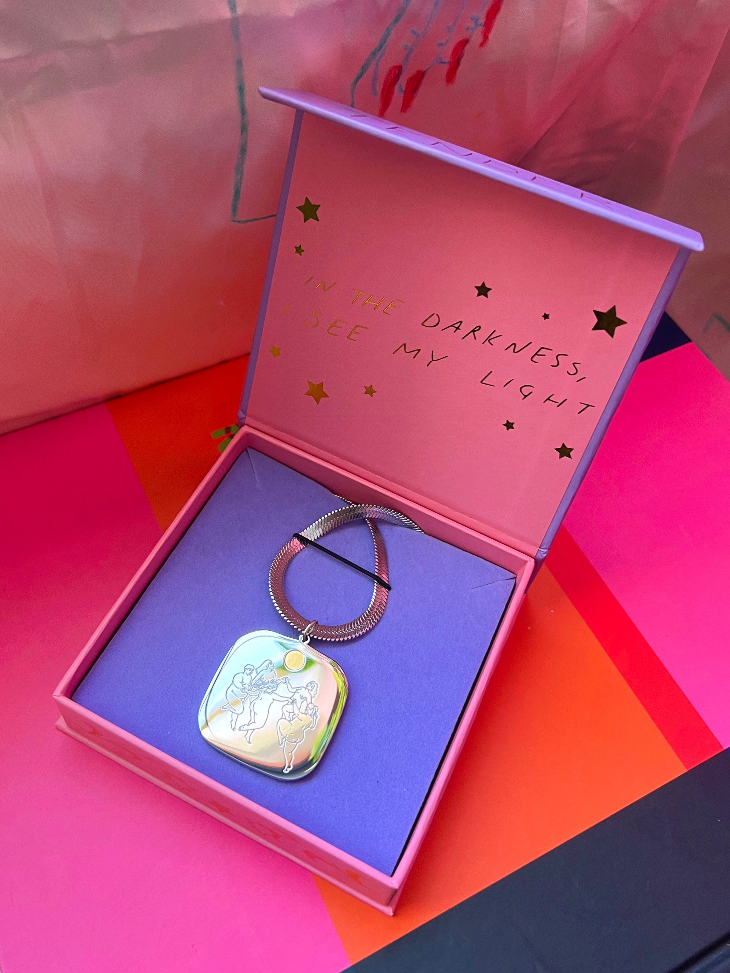 Silver Moondance Pendant Necklace – Witch Bitch Thrift