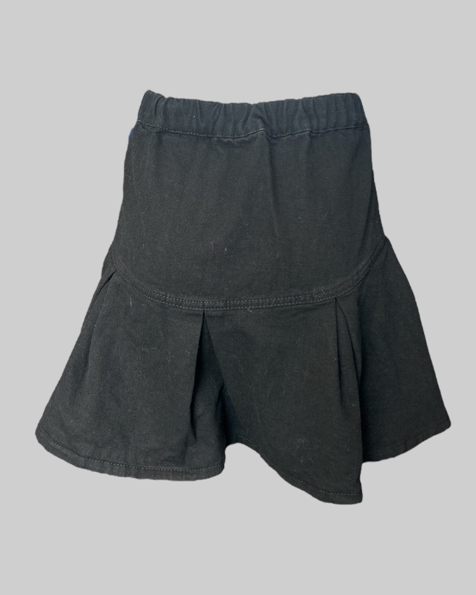 2x black mini skirt