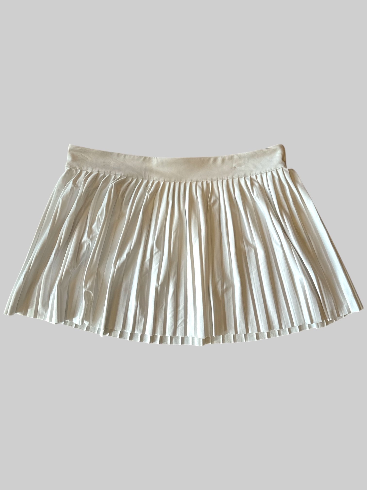0X NWT white vineyard vines stretchy pleaded athletic skirt