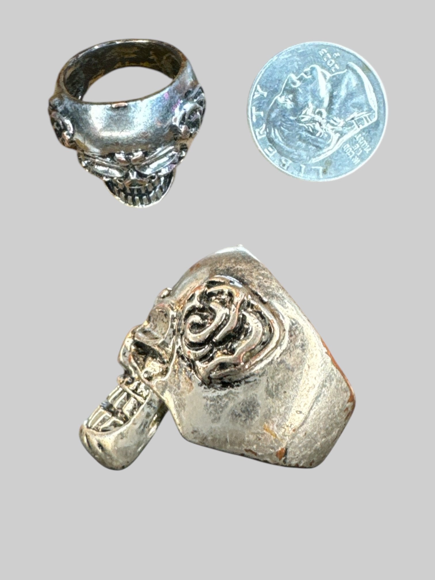 7.5 skull ring