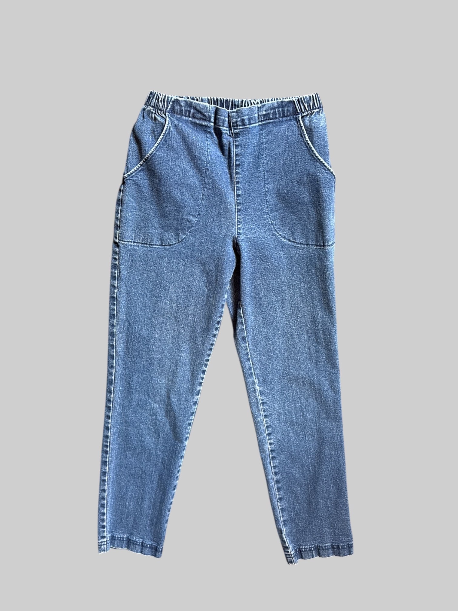 S Vintage stretchy jeans with elastic waist