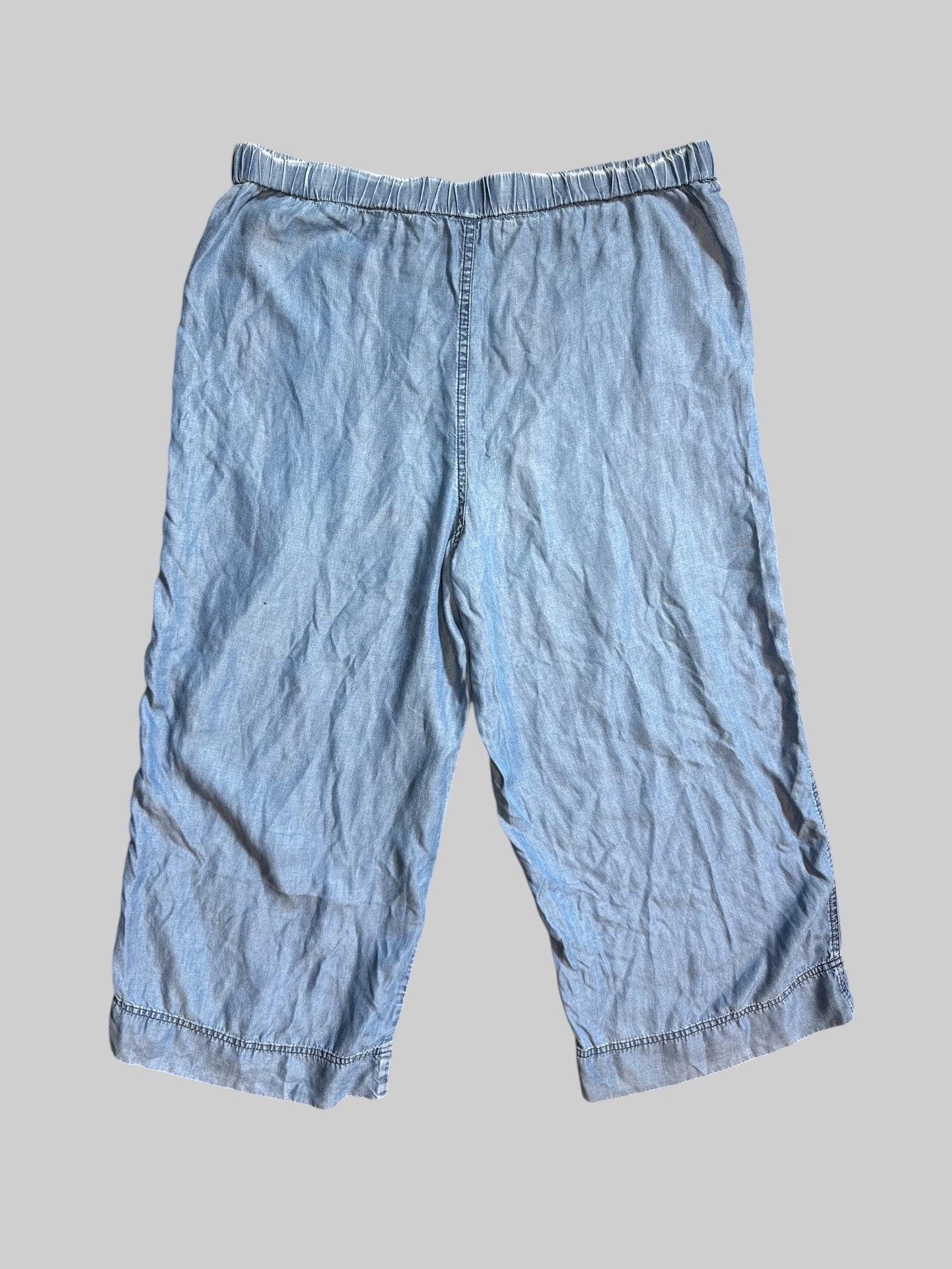 L Lightweight flowy denim pants