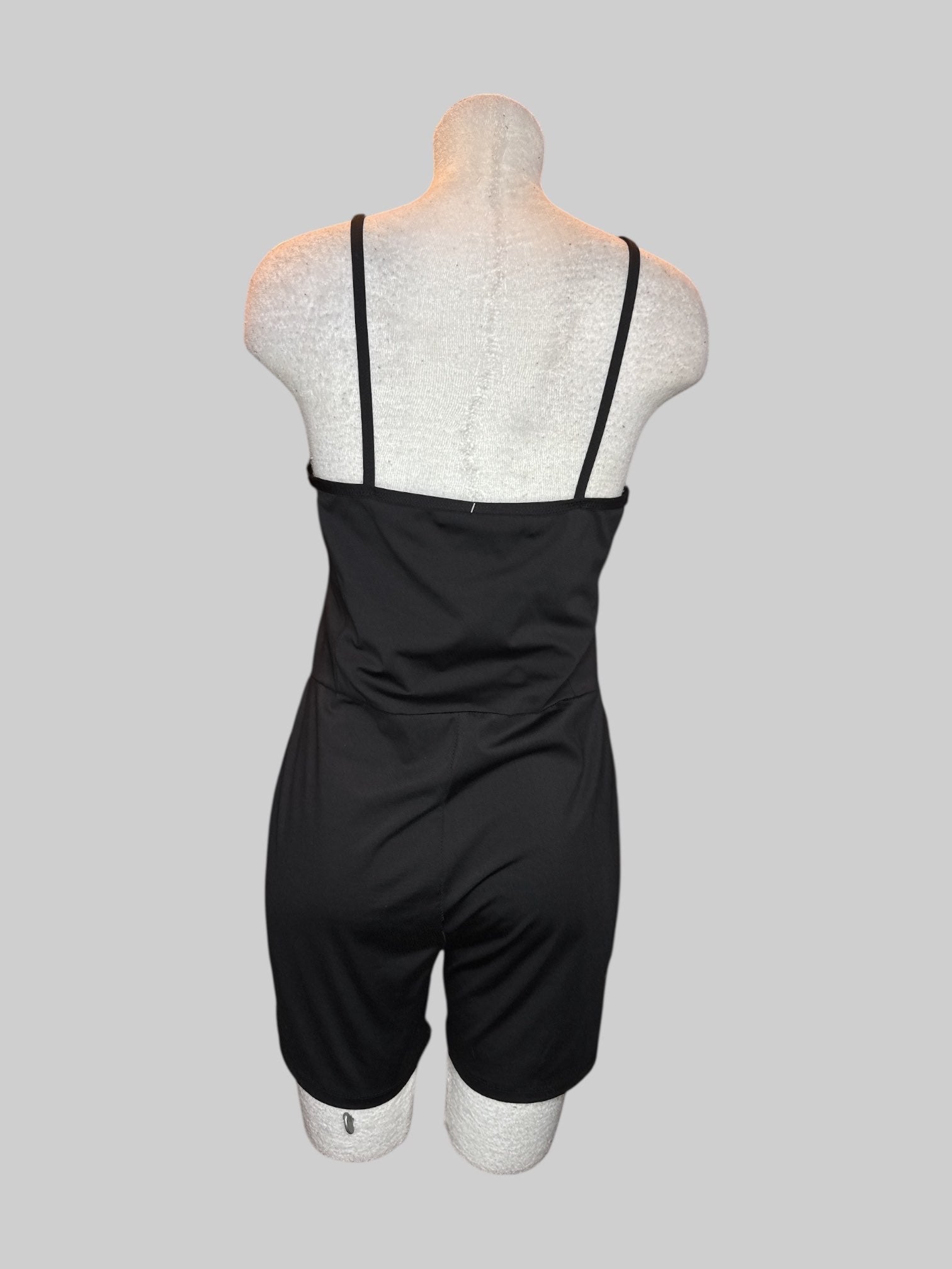 0X Black stretchy romper