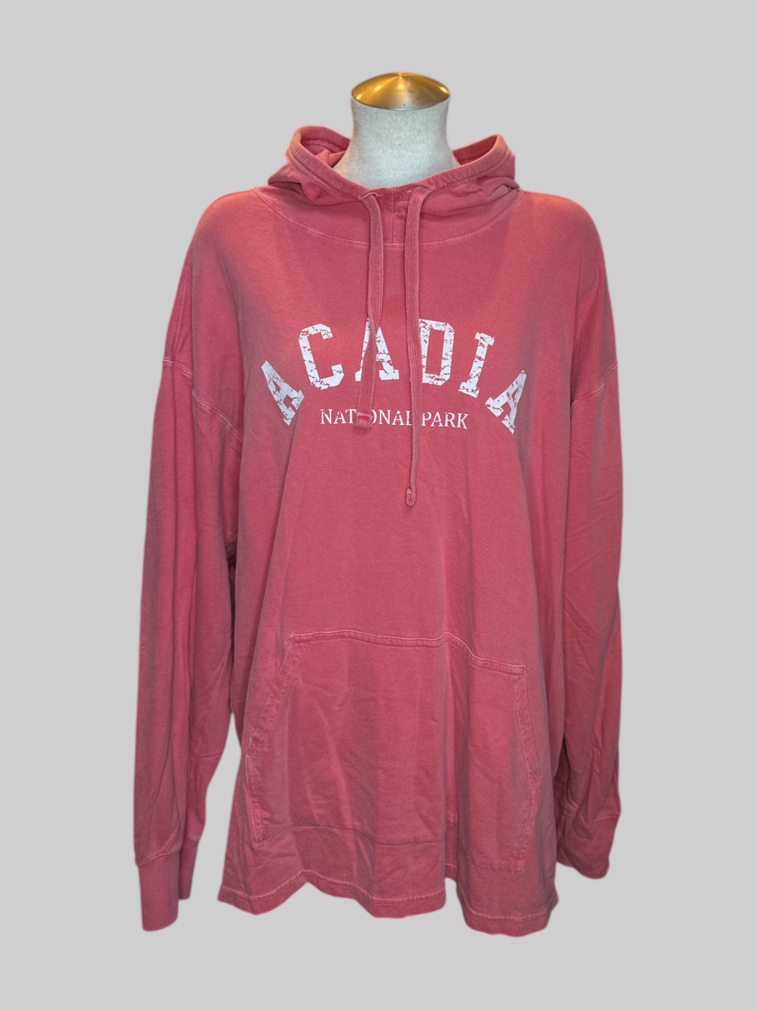 1X Salmon Acadia national Park hoodie