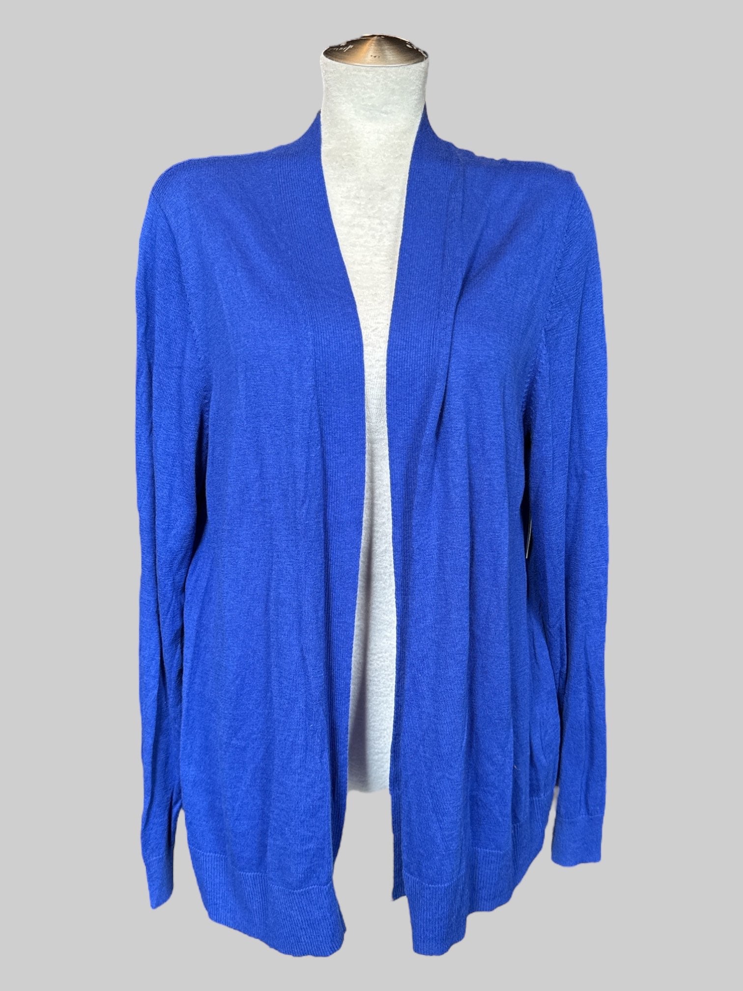 2X NWT royal blue cardigan