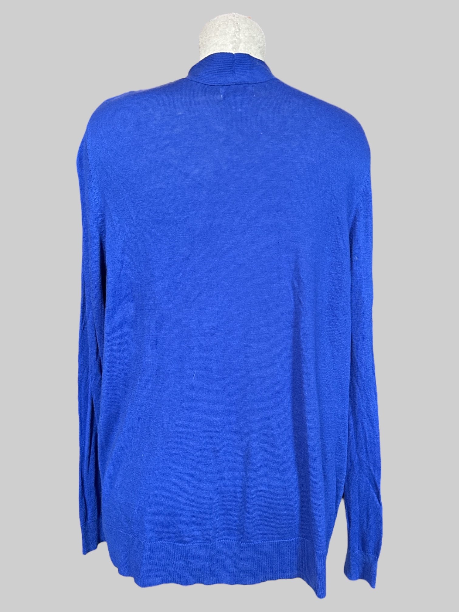 2X NWT royal blue cardigan