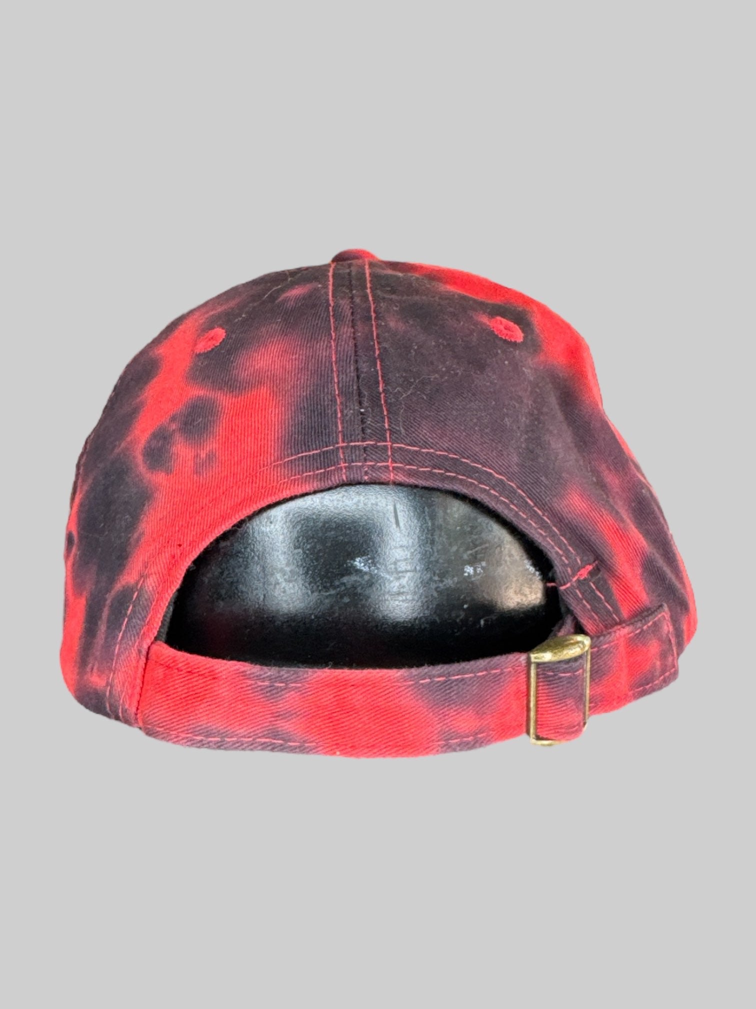 Jujutsu Kaisen Anime red and black tie dye baseball cap