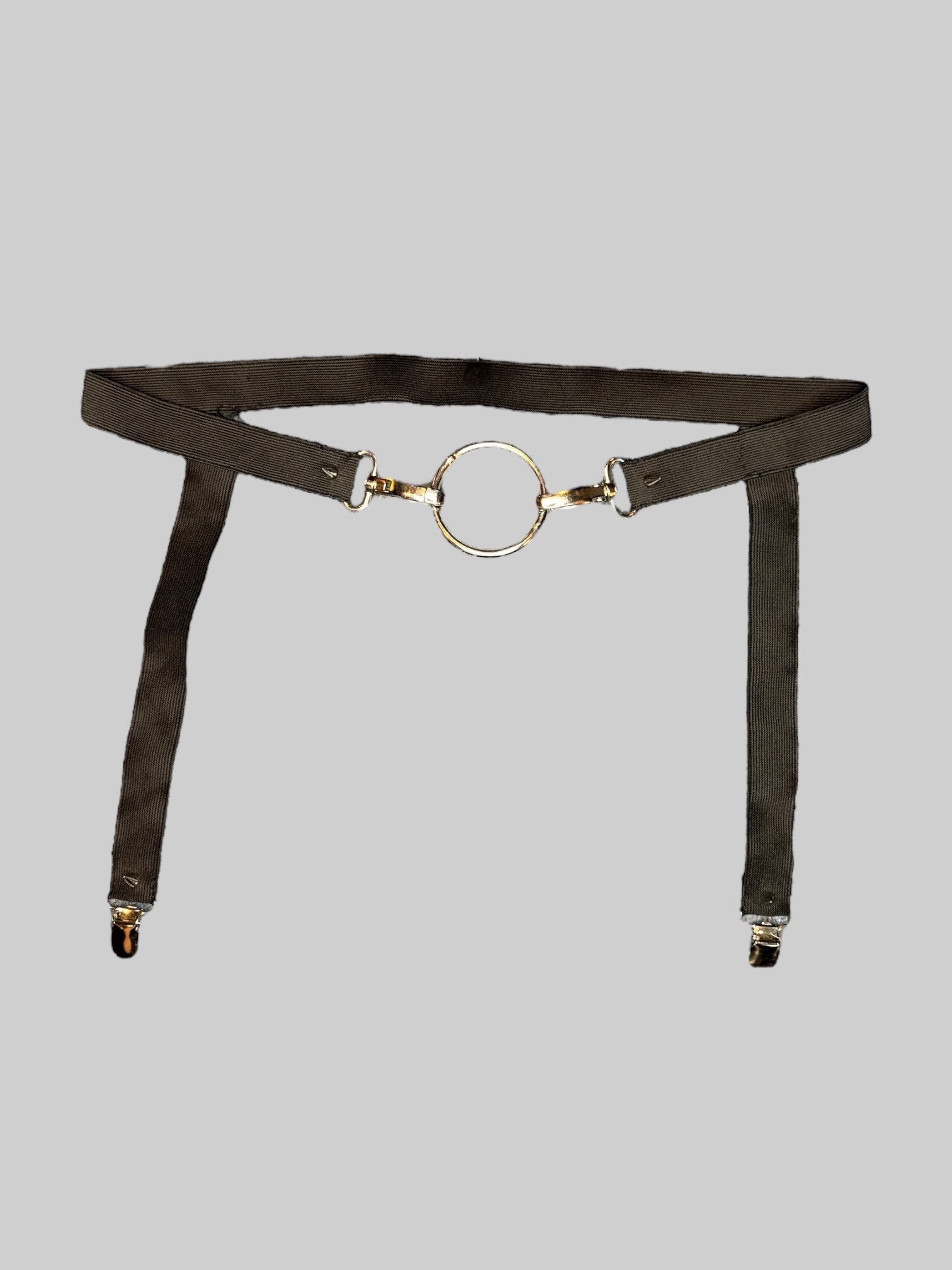 0X Stretchy garter belt with spikes