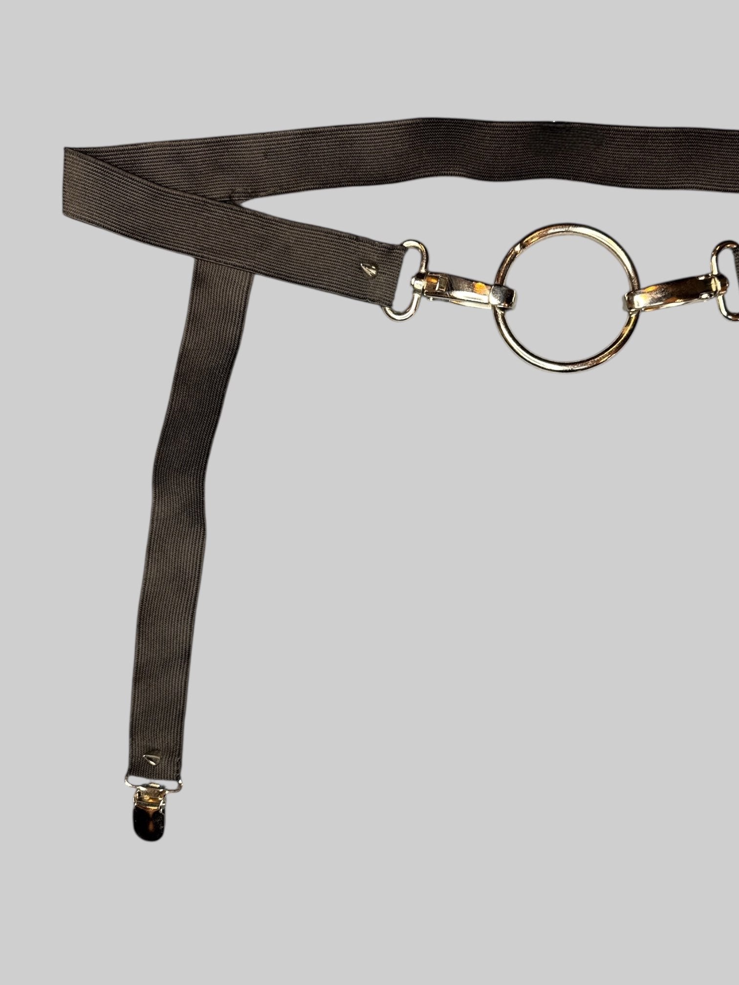 0X Stretchy garter belt with spikes