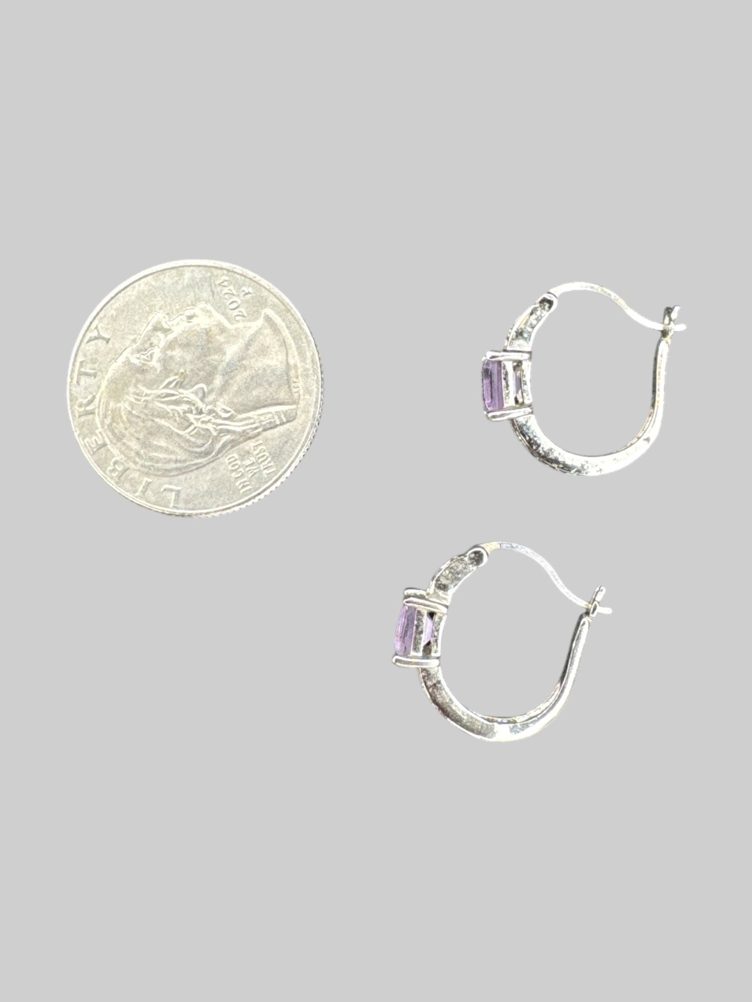 925 Sterling Silver ornate earrings