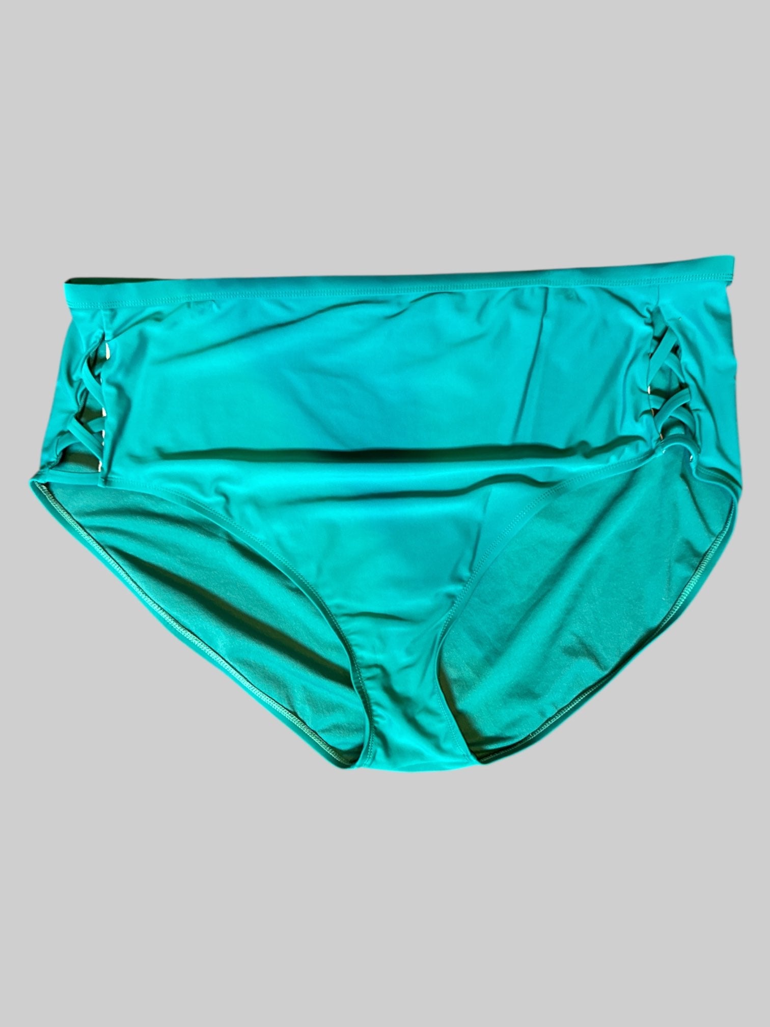 5X Blue green swim suit bottoms
