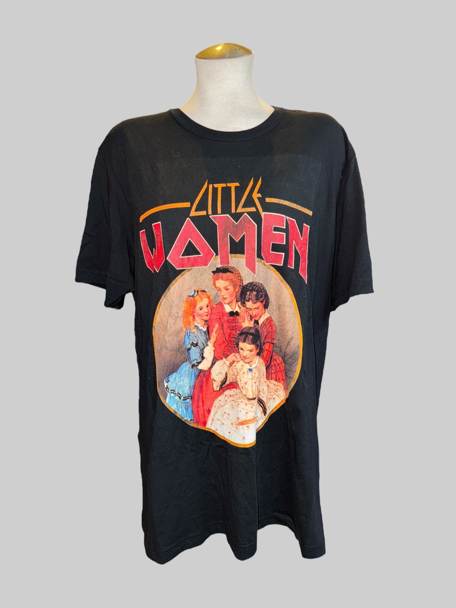 XL Black “Little Women” graphic tee