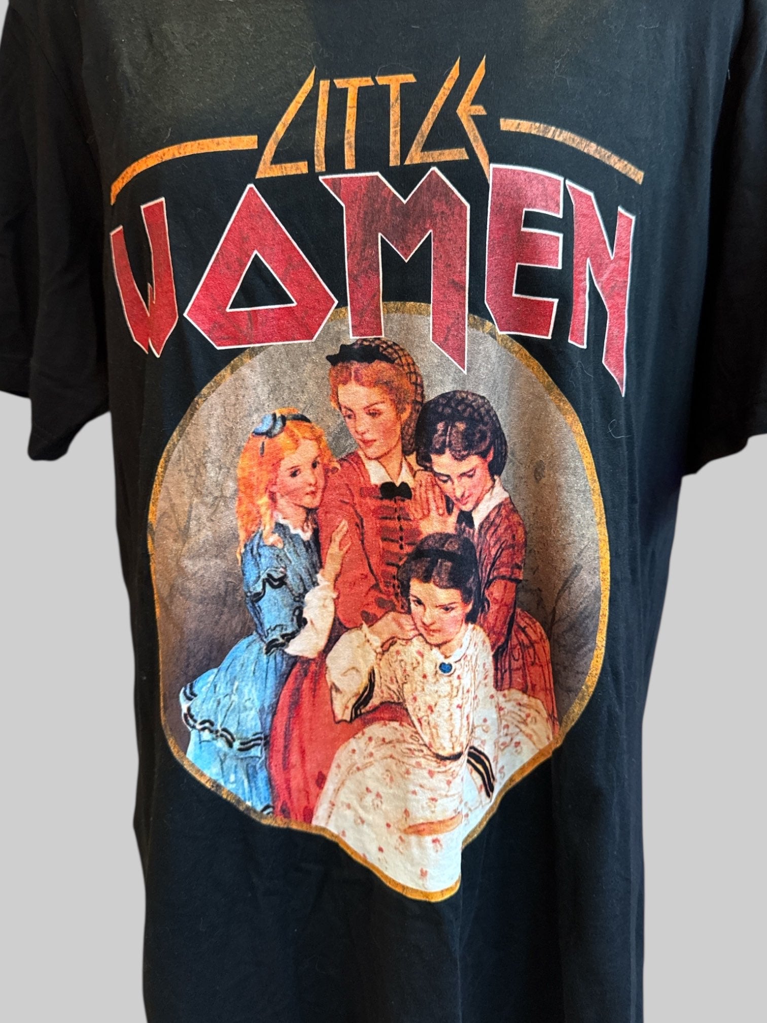 XL Black “Little Women” graphic tee