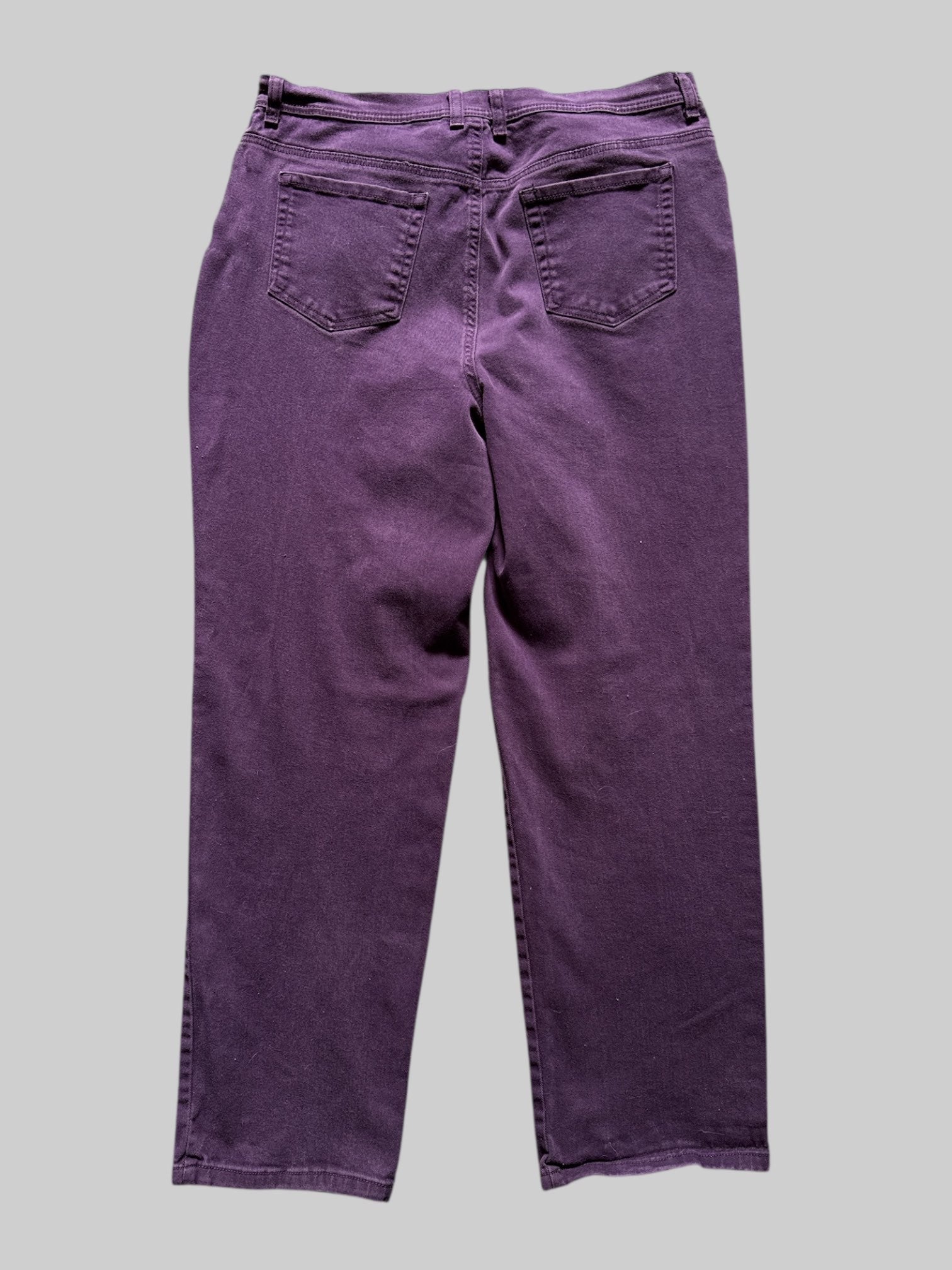 XL Deep purple stretchy jeans