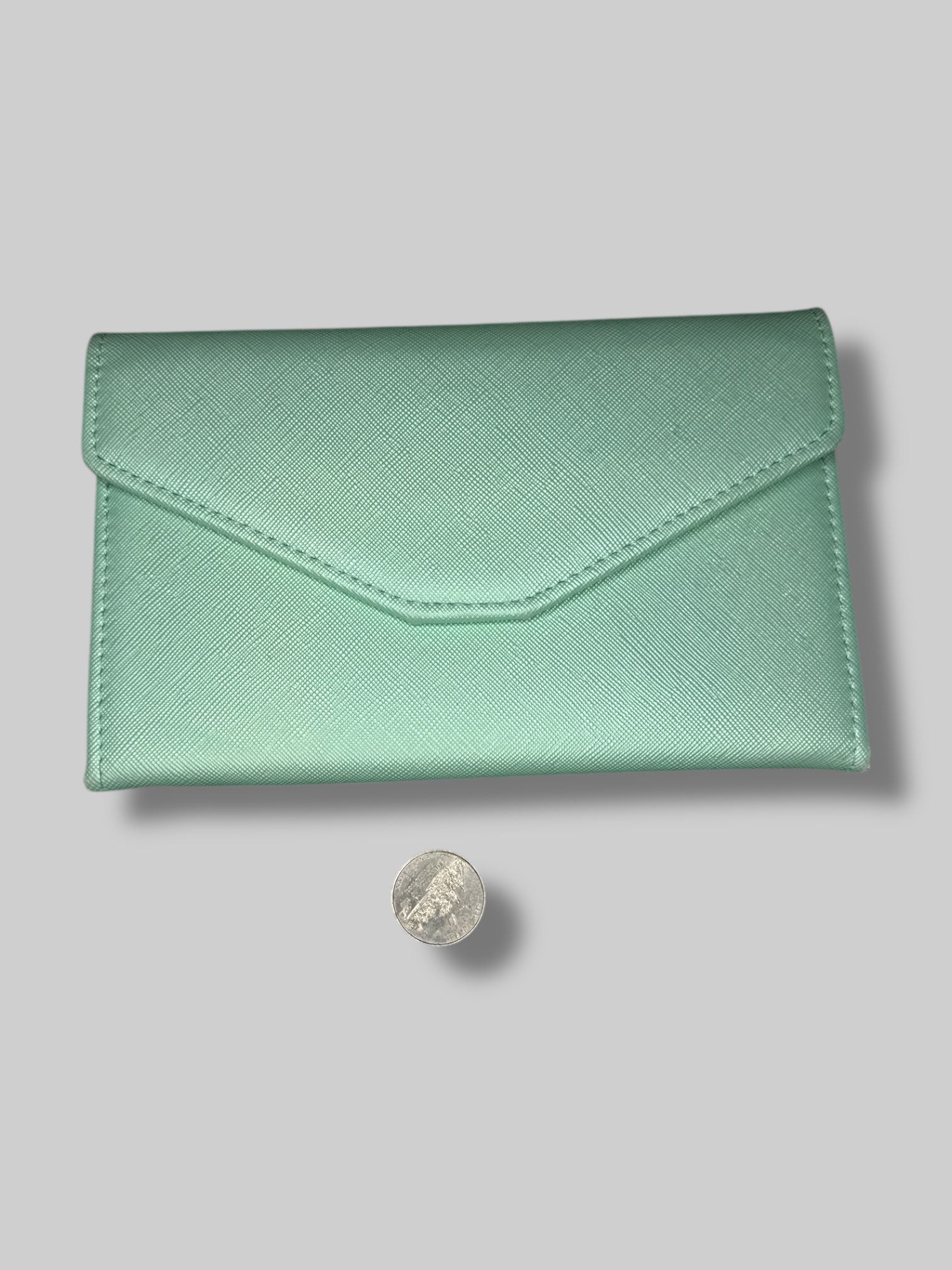 Aqua travel wallet