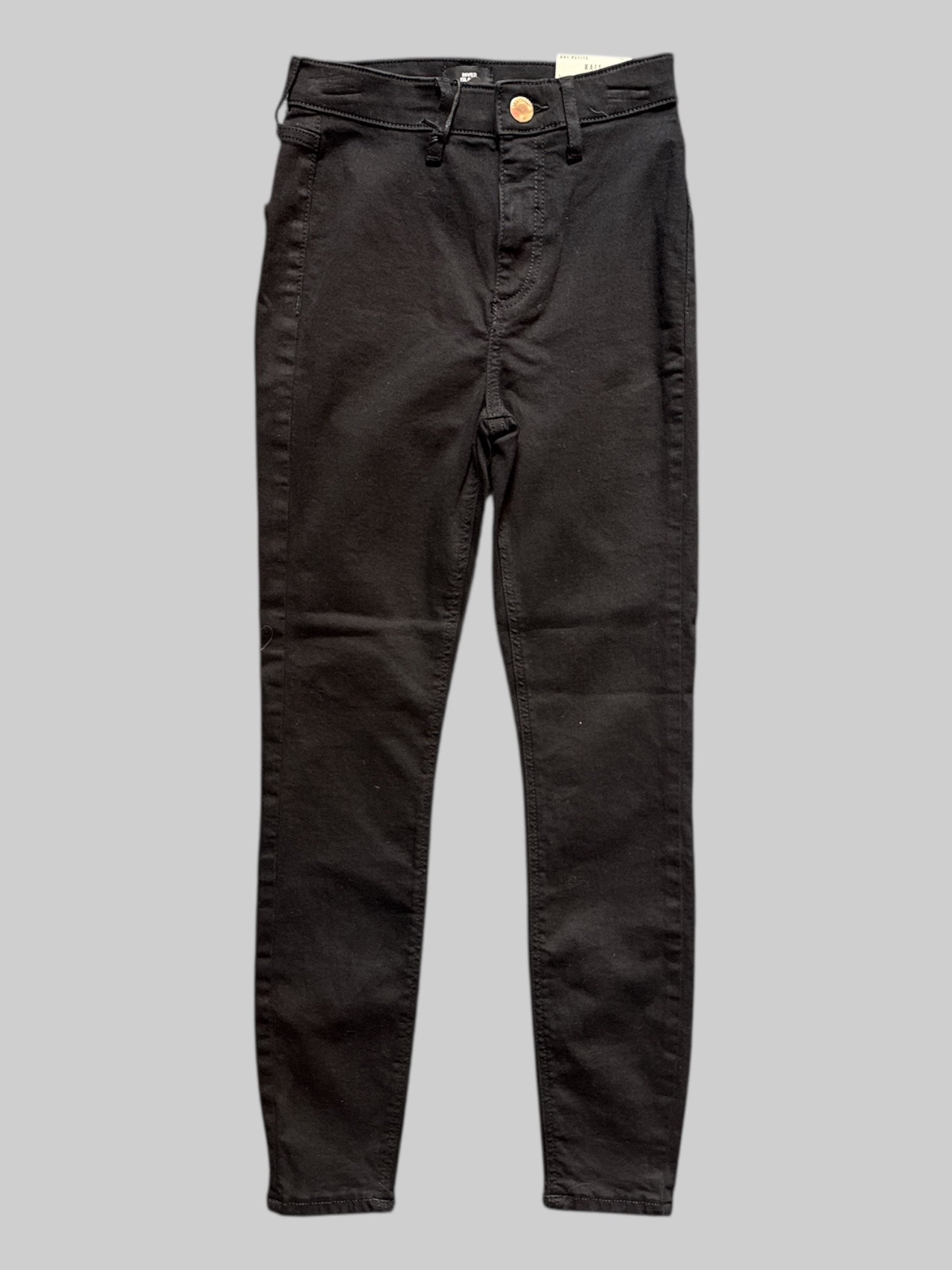 XS NWT petite (under 5’3) black high rise skinny jeans