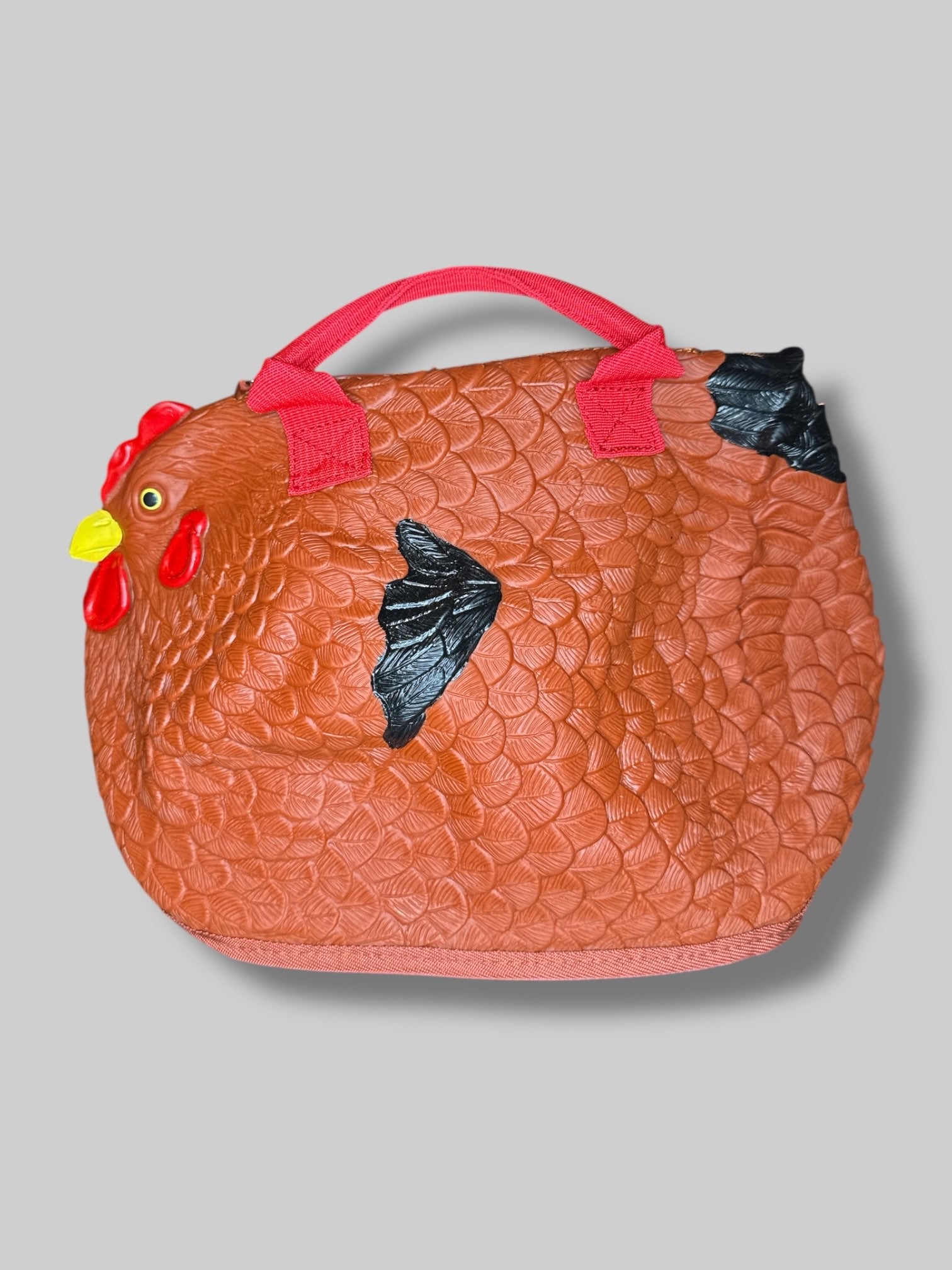 Hen Couture rubber chicken purse