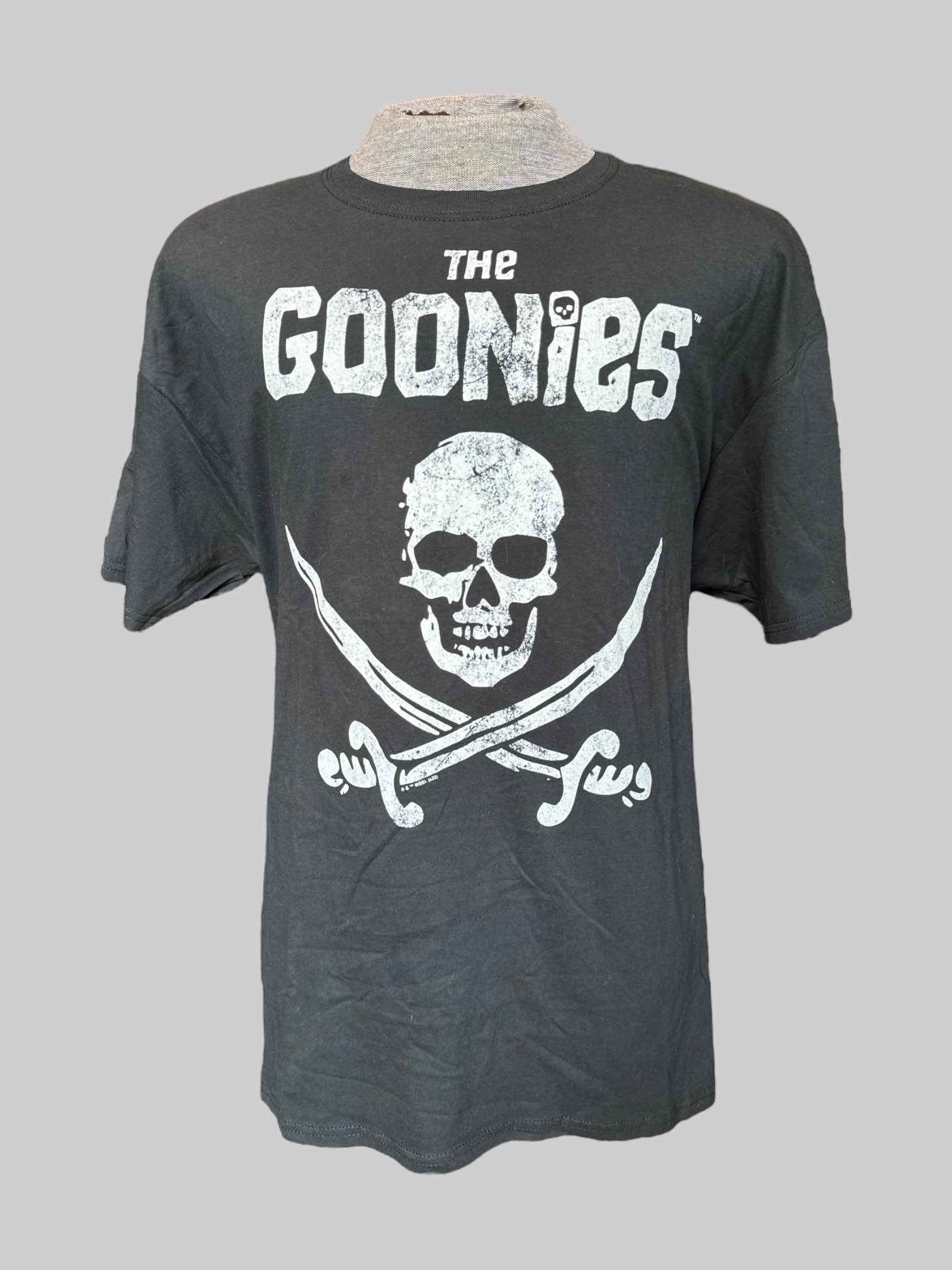 0X NWT black T-shirt with “Goonies” graphic