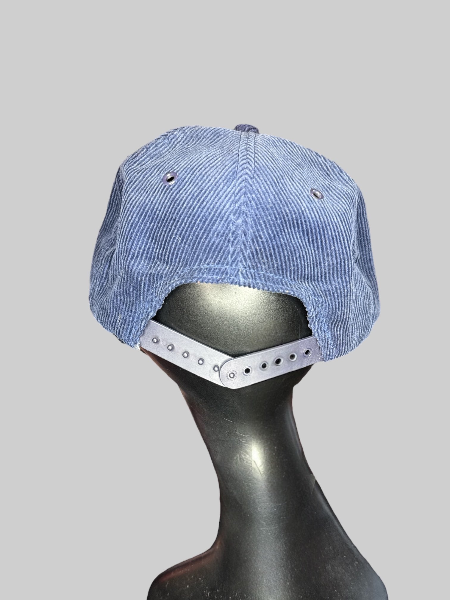 Vintage rare blue corduroy Joe Camel collectors snap back hat