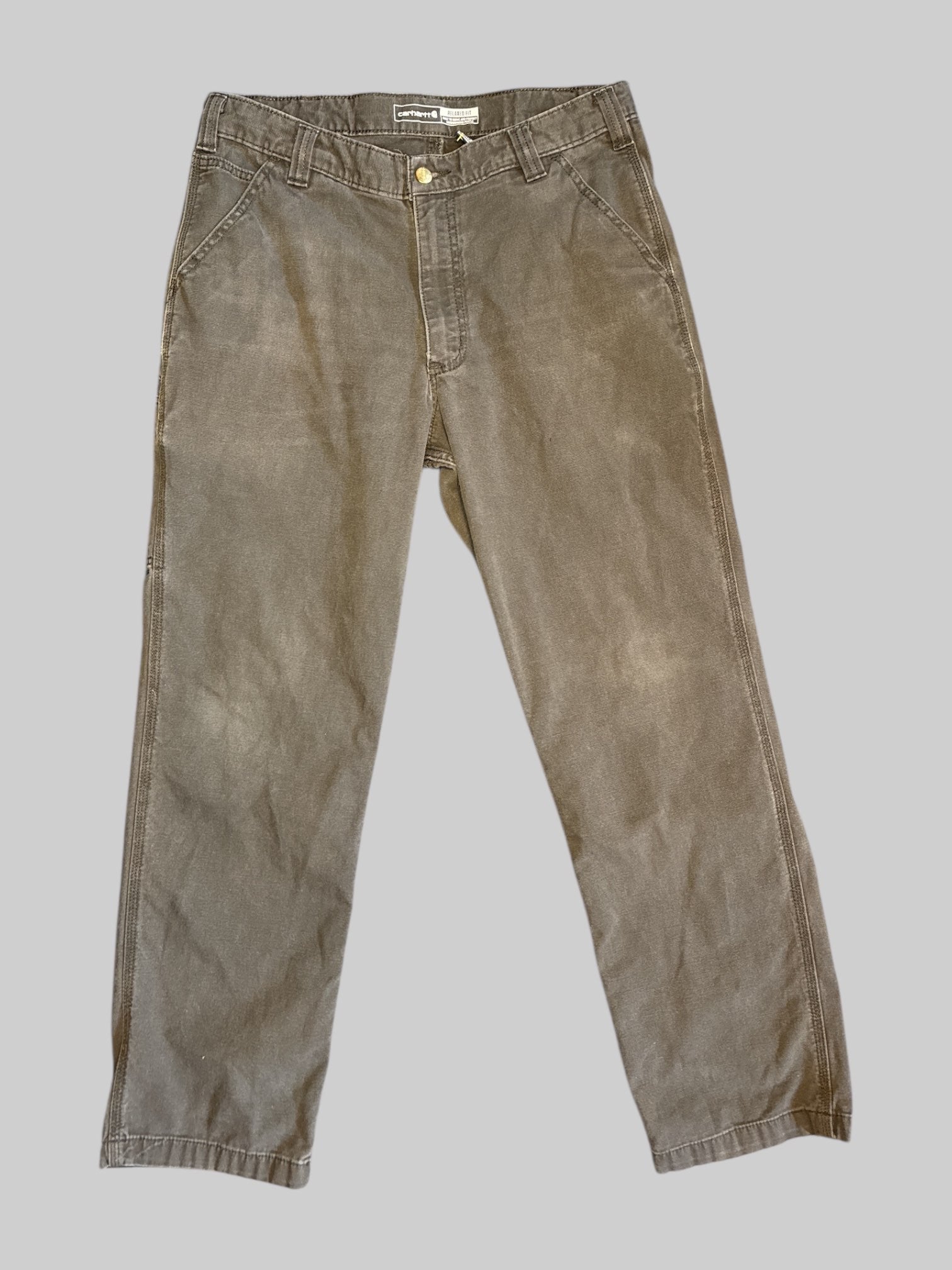 M Black relaxed fit carhart jeans