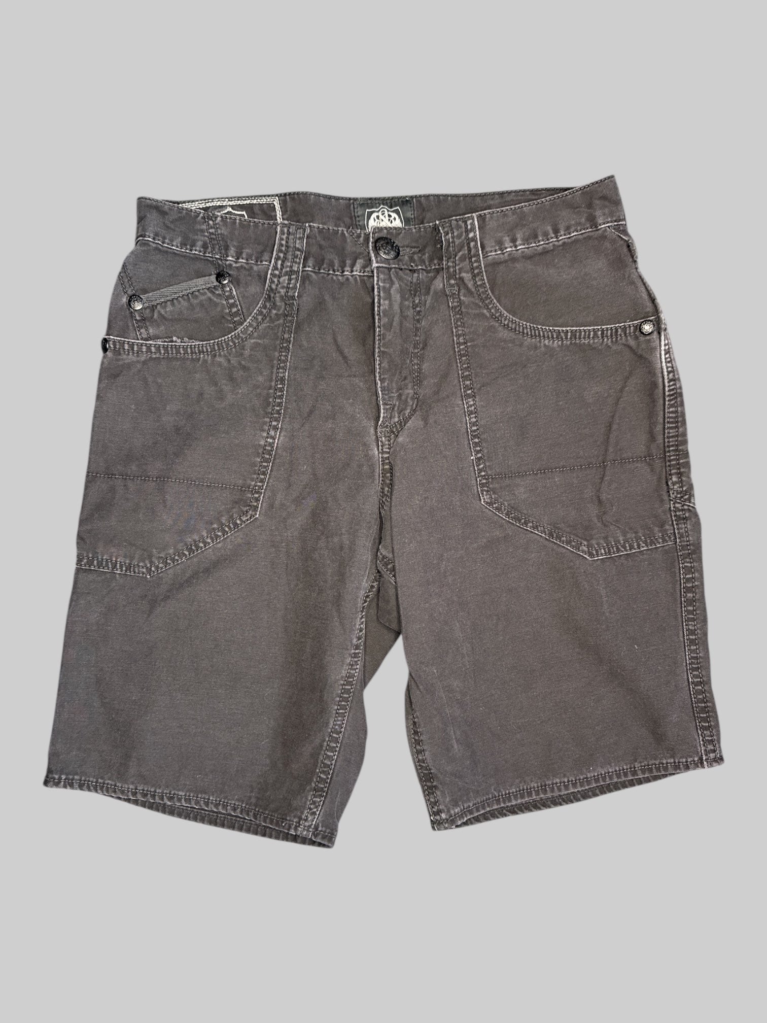 M Black jean shorts