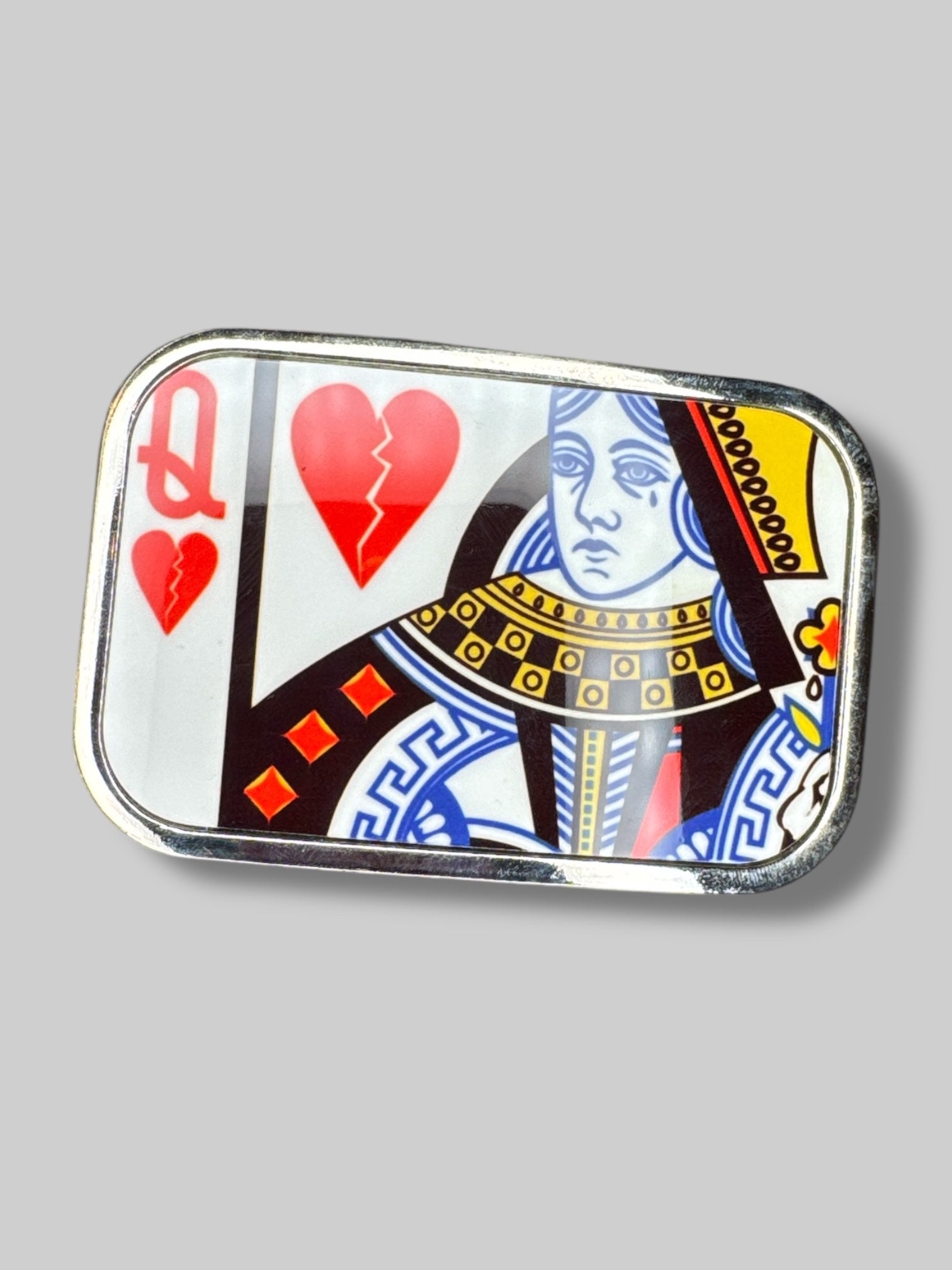 Queen of Hearts belt buckle