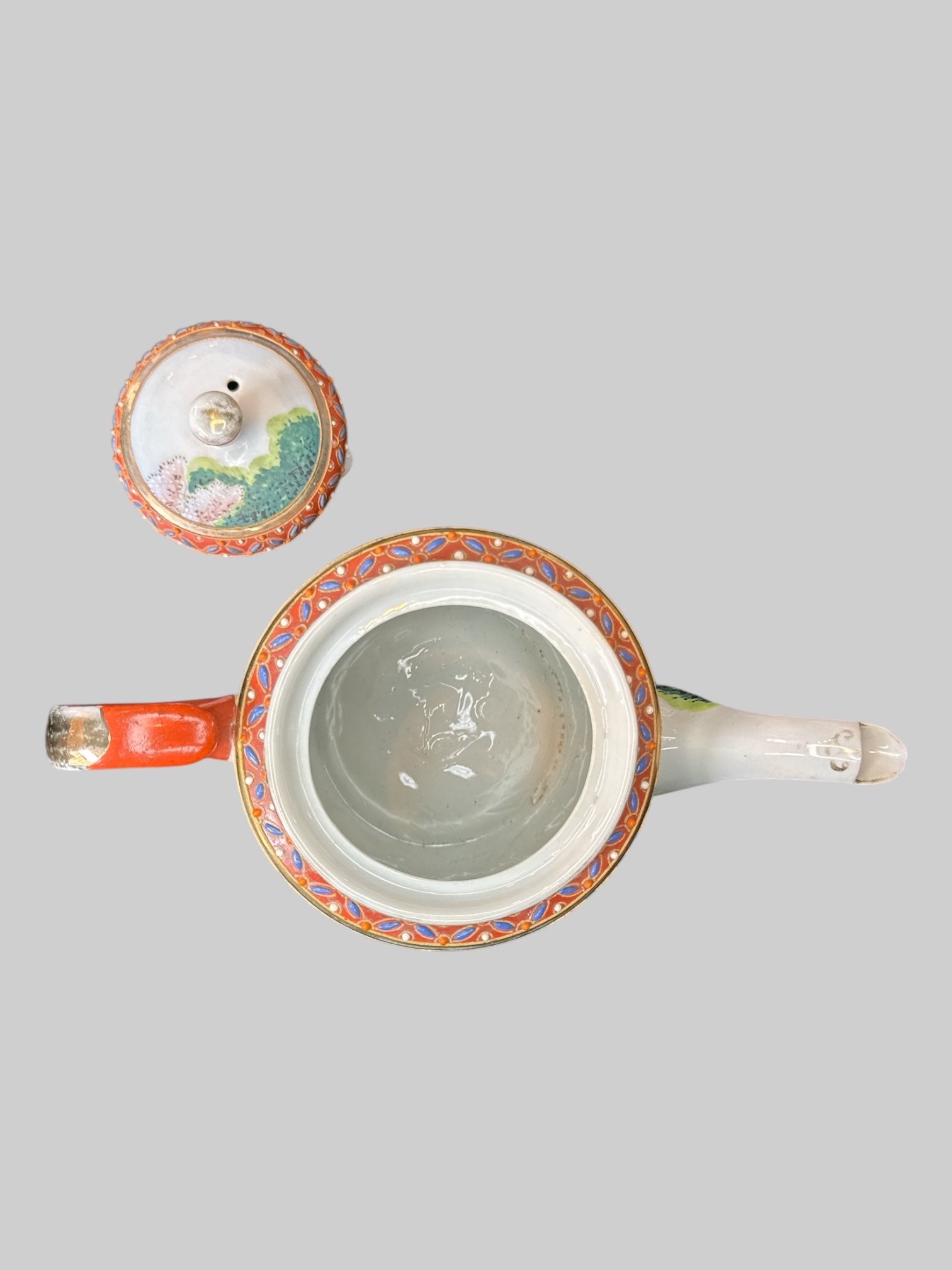 Made in Japan or Nate tea pot with cherry trees