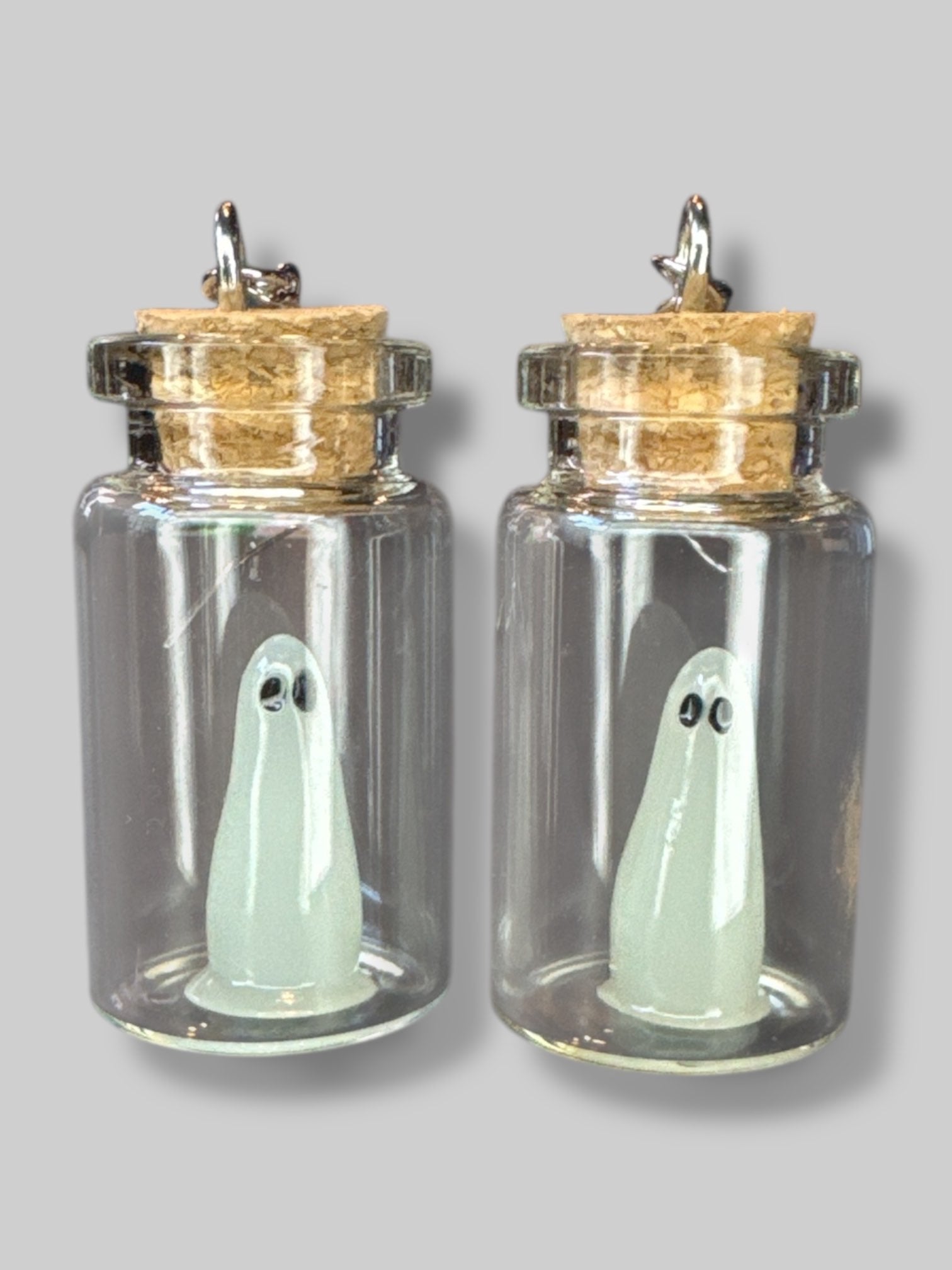 Ghosts in jars earrings