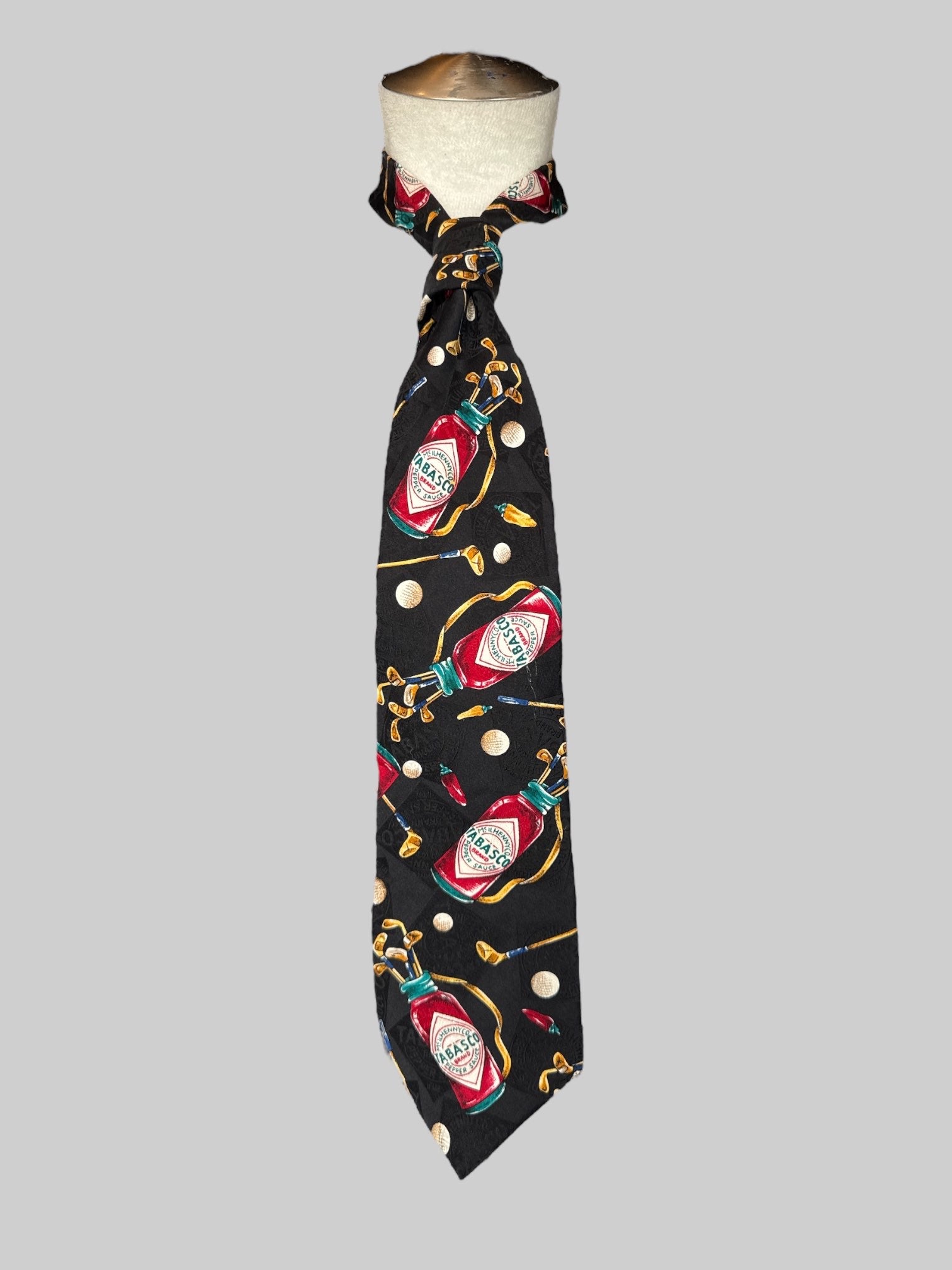 Tabasco golf club tie