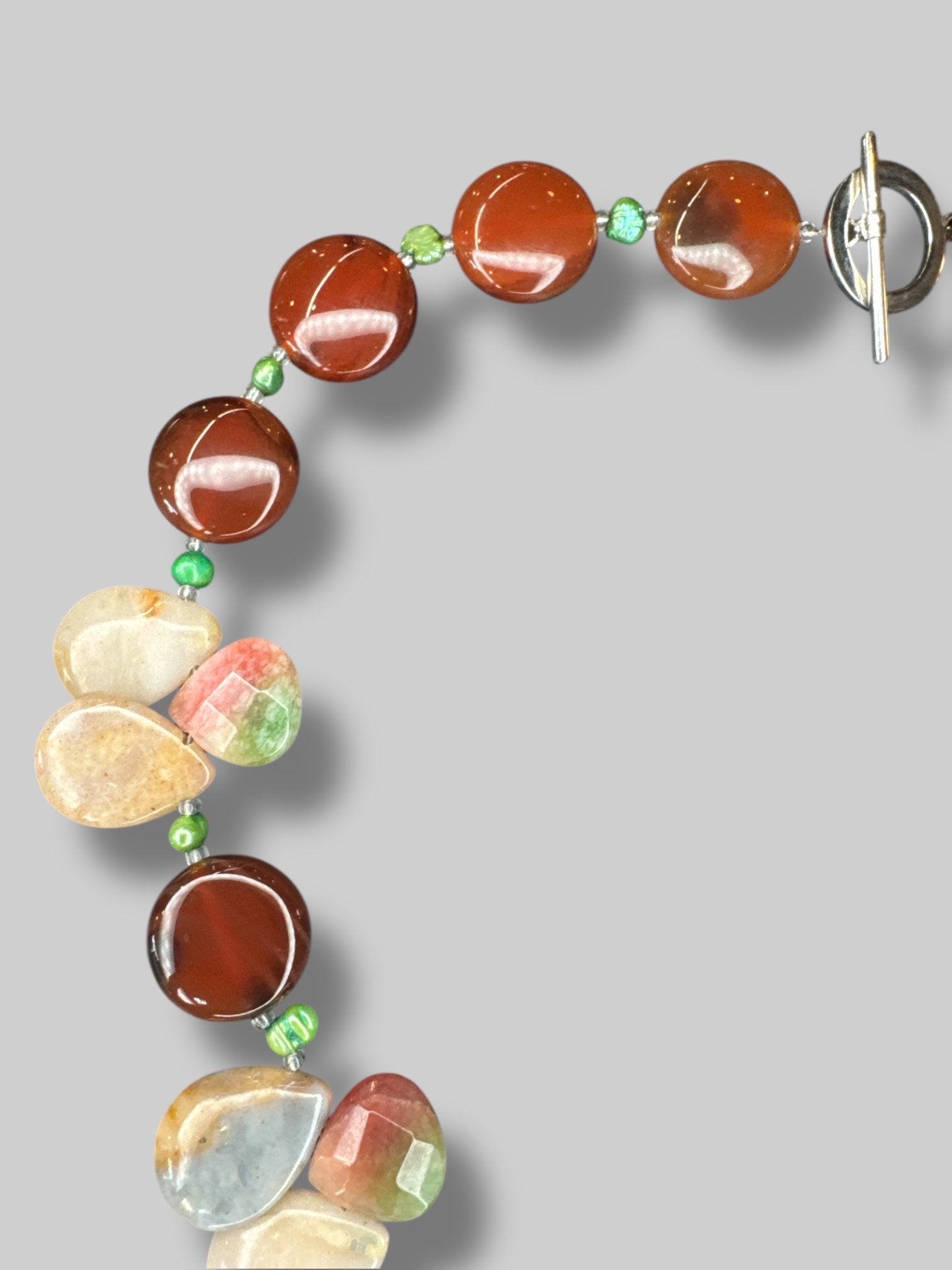 Gorgeous mixed crystal statement necklace