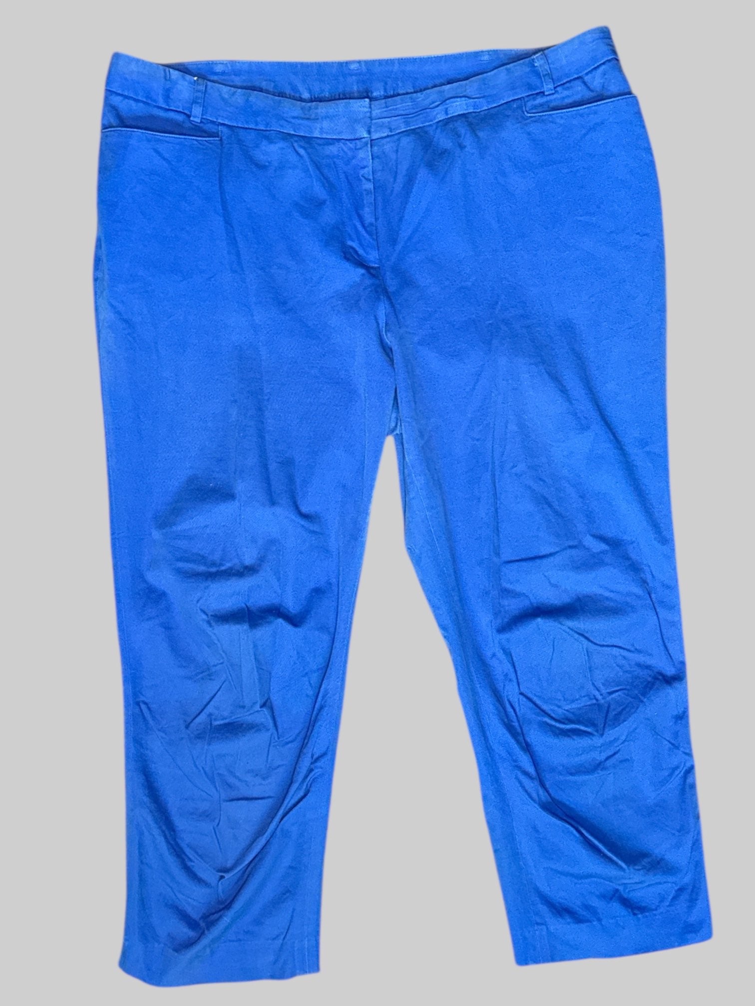 0X Blue pants with pockets and belt loops