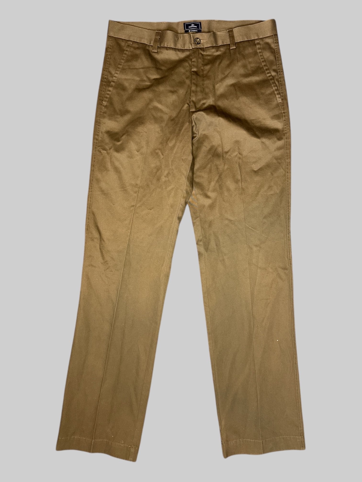 M Brown pants with pockets and belt loop
