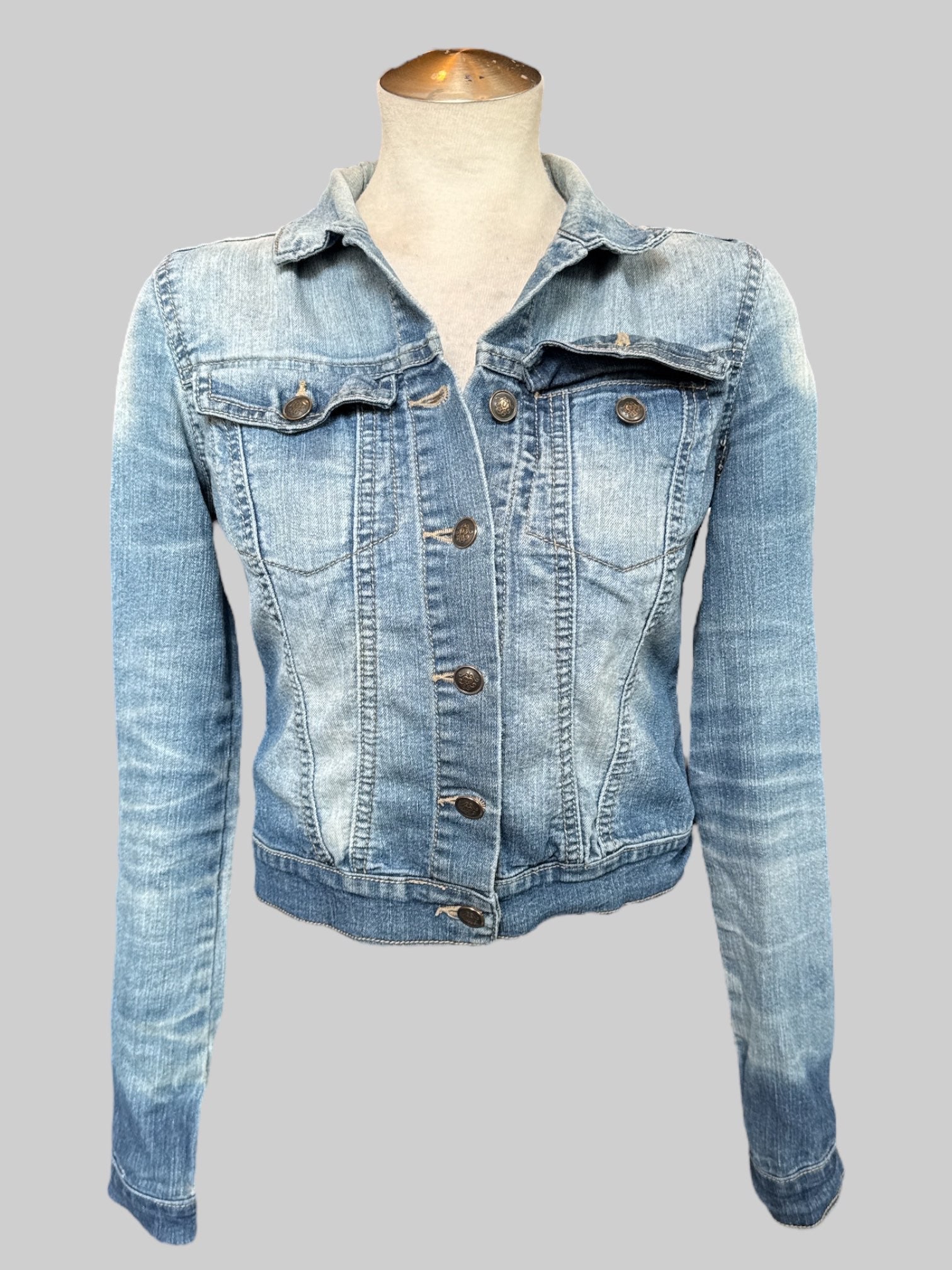 XS Blue denim jacket