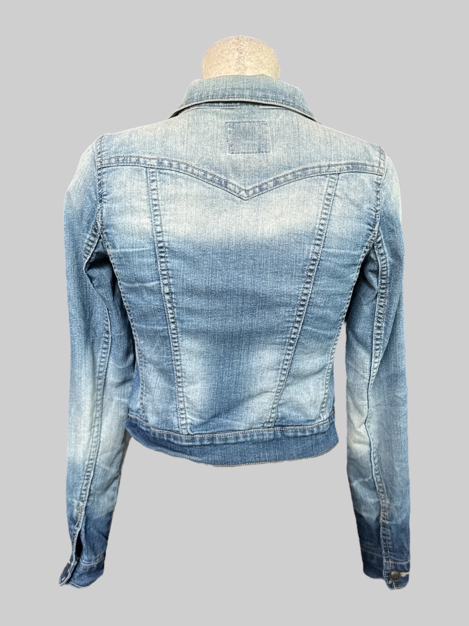 XS Blue denim jacket