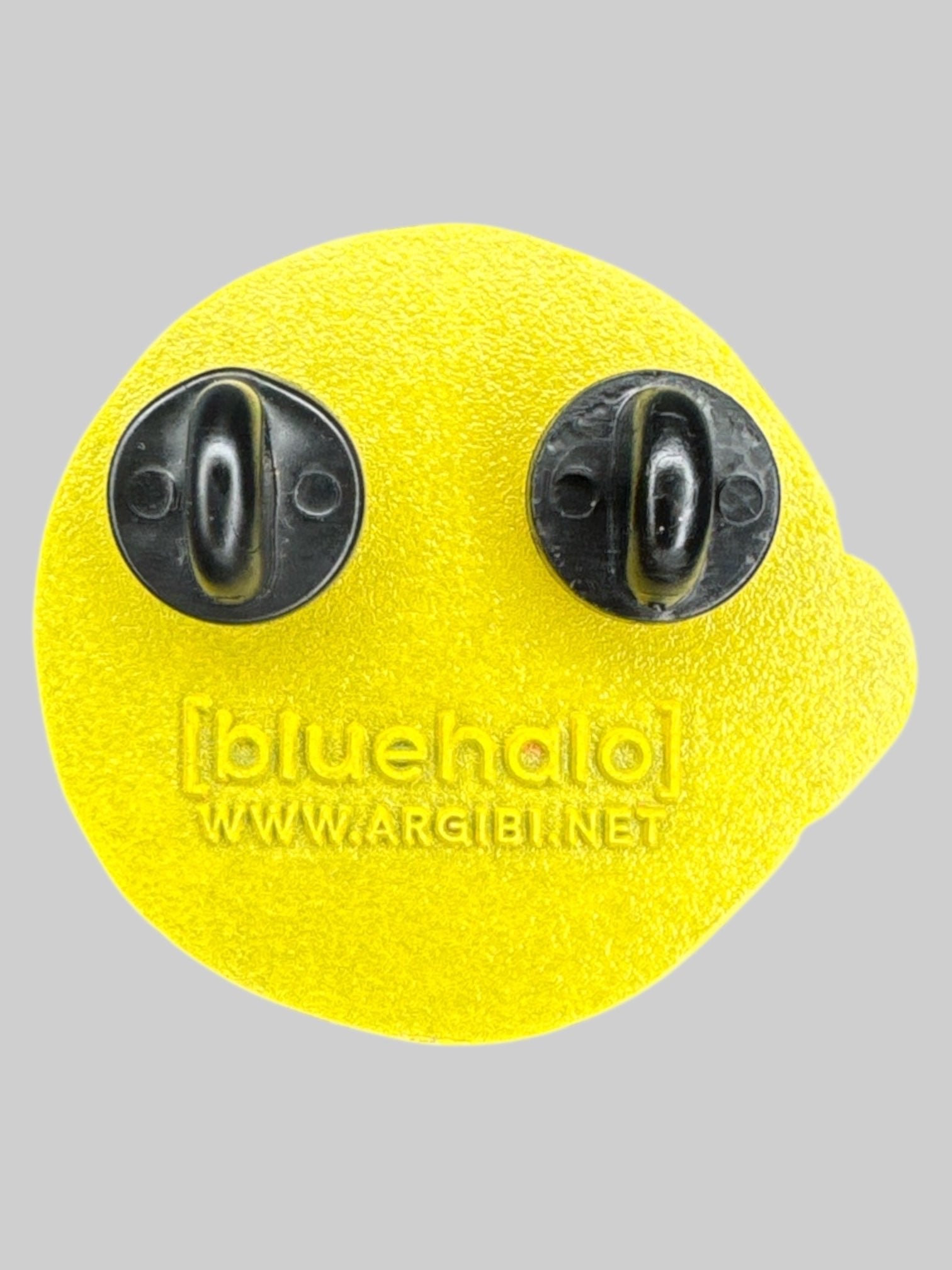 Yellow “Trash Club” pin with possum